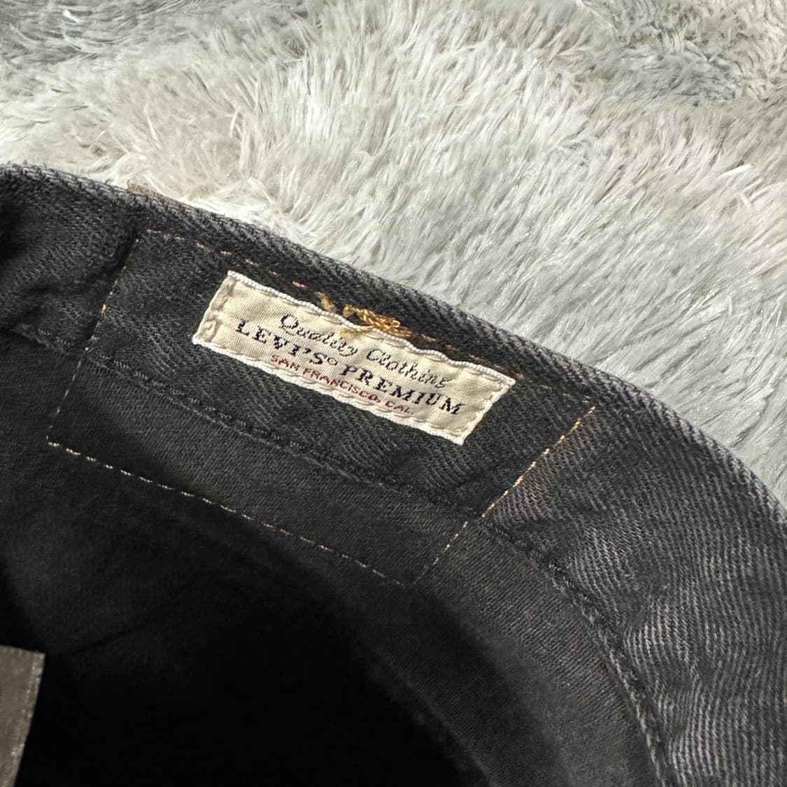 리바이스 신형 흑청 데님팬츠  상품이미지6
