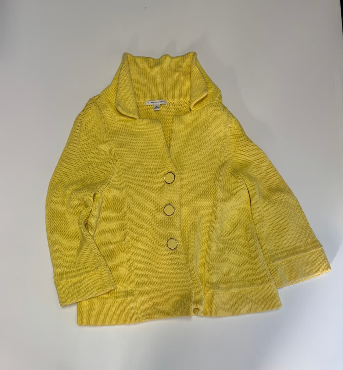 희귀!! 여성 바나나리퍼블릭 버튼 포인트 가디건 상품이미지1