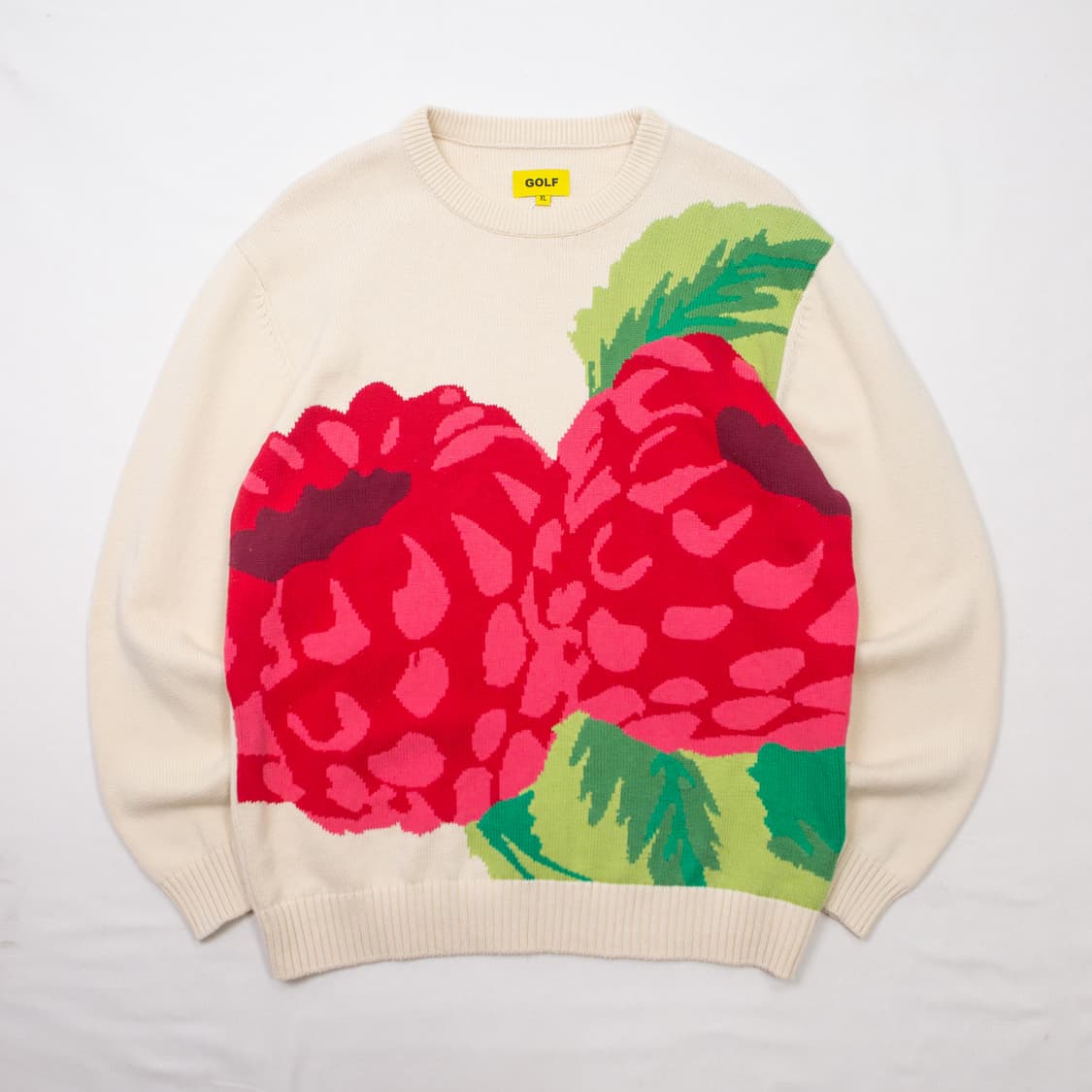 21ss 골프왕 라즈베리 니트 스웨터 상품이미지2