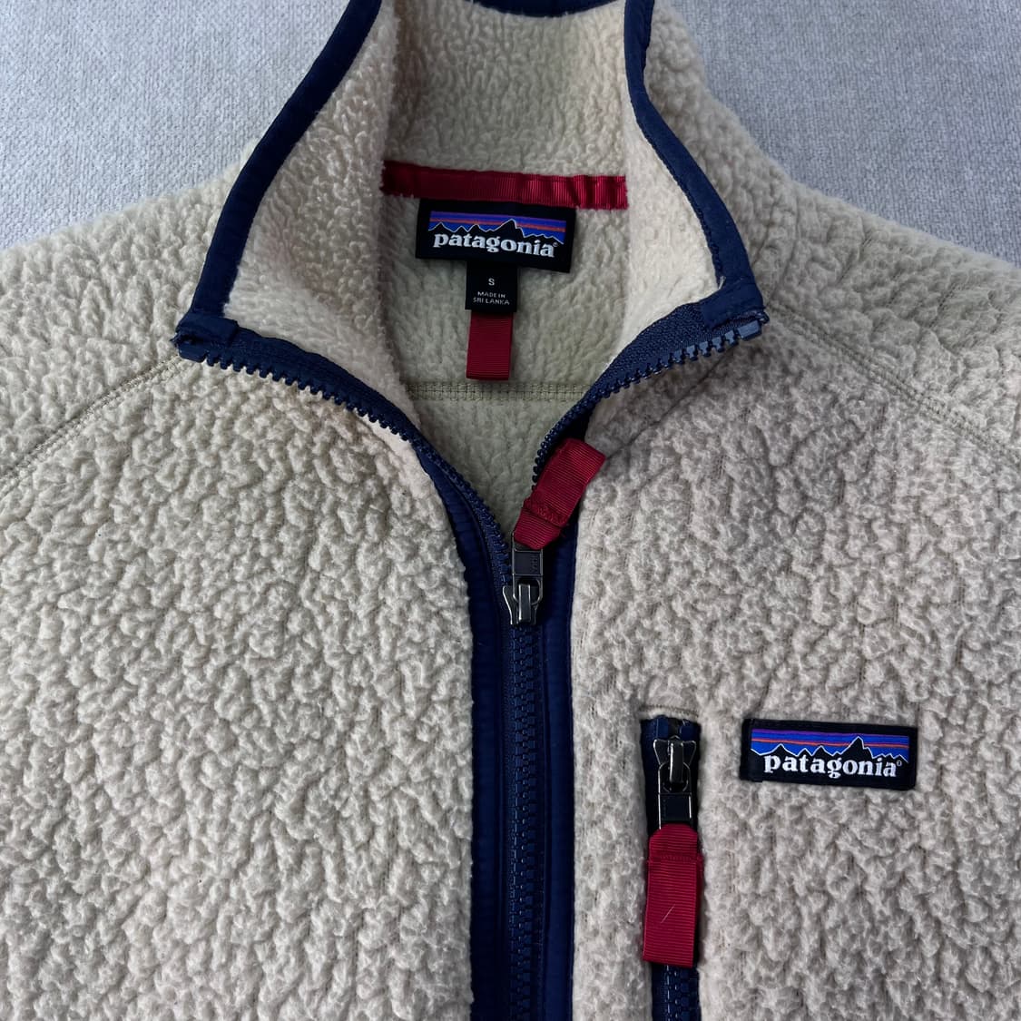 95 파타고니아 레트로 양털 플리스 조끼 집업 상품이미지2