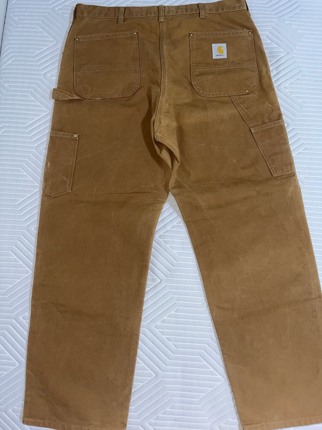80s 빈티지 칼하트 더블니 브라운 made in usa 상품이미지2