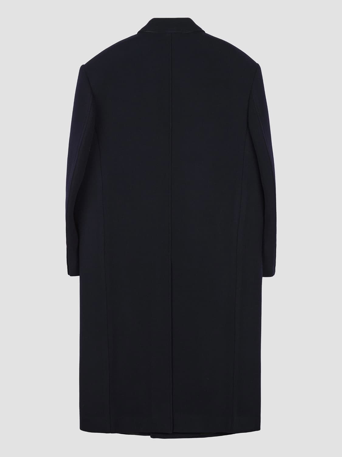 [L] 렉토 로버펠트 더블 코트 네이비 상품이미지7