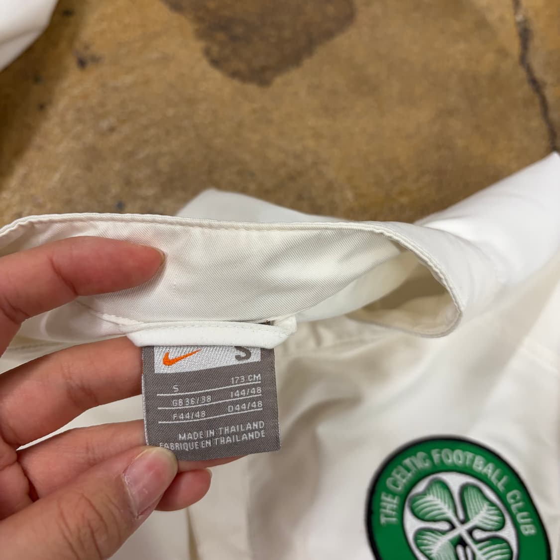 나이키 흰초 셀틱 화이트 져지 자켓  상품이미지5