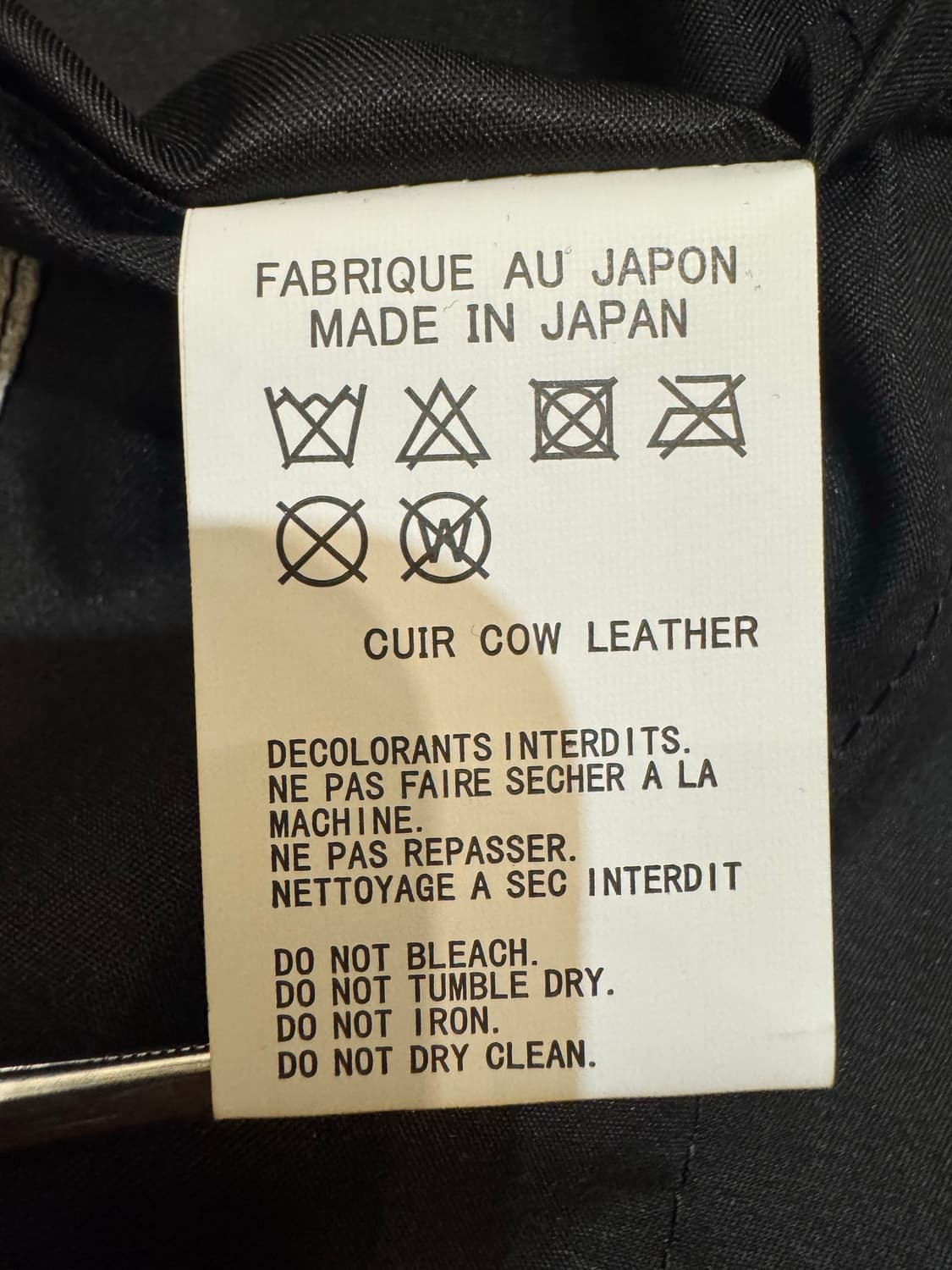 [OS] 요지 야마모토 아오야마 카우레더 숄더백 상품이미지9