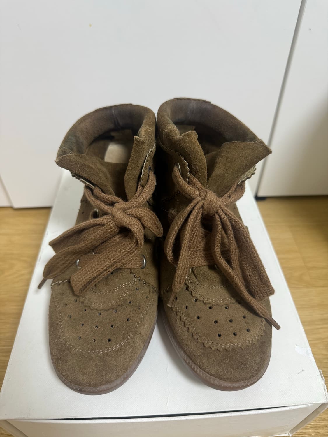이자벨마랑 바비 하이탑 웨지 스니커즈 36 상품이미지3