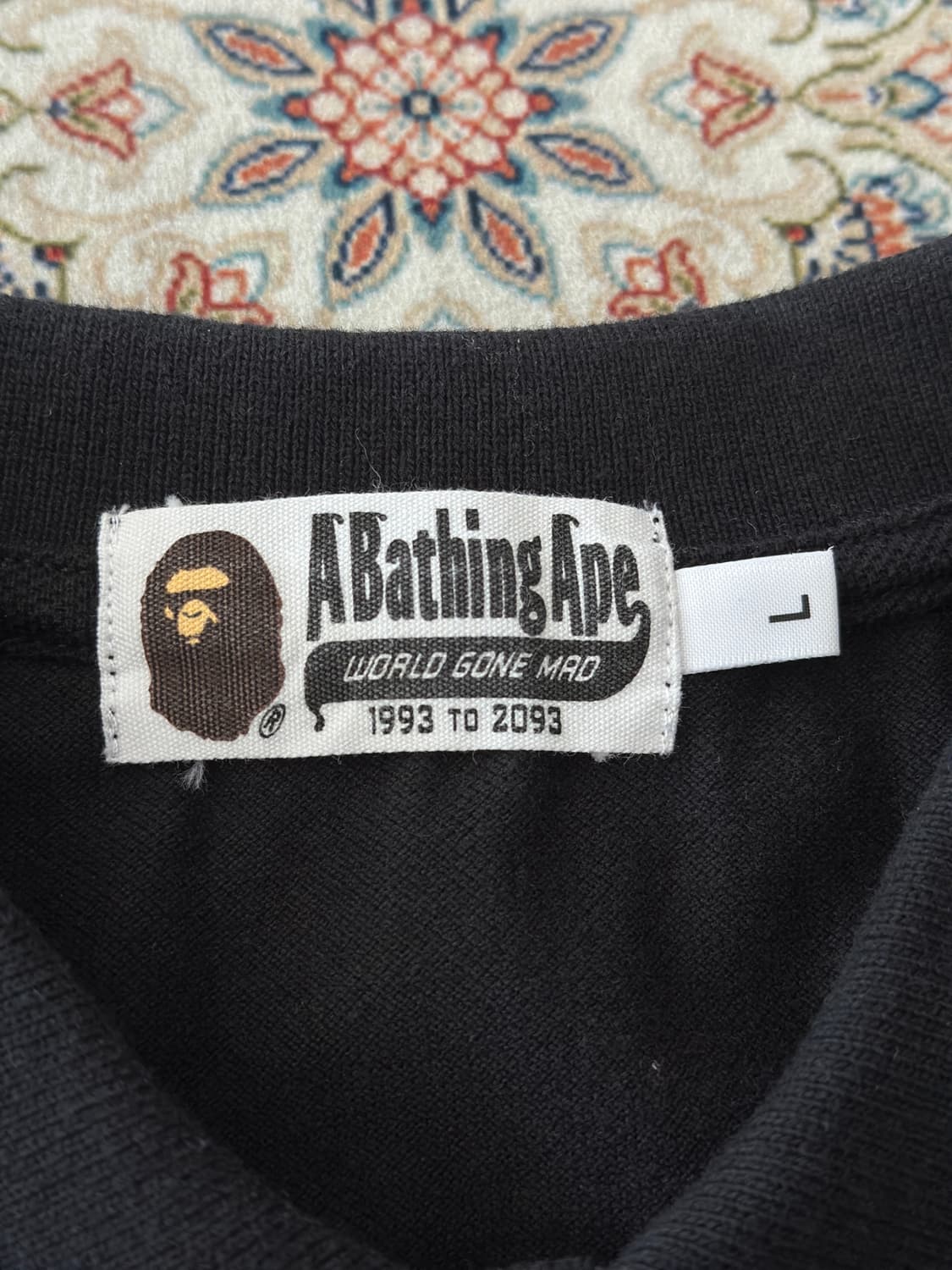 베이프 샤크 WGM 카라 티셔츠  상품이미지6