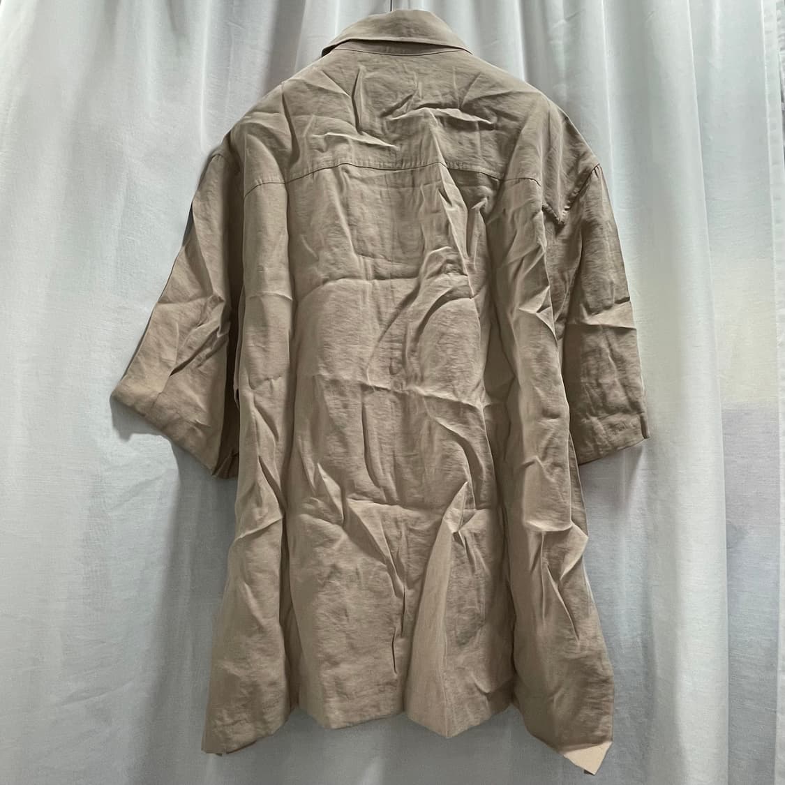 자라/ 라이오셀 포켓 반팔 셔츠/ L 상품이미지9