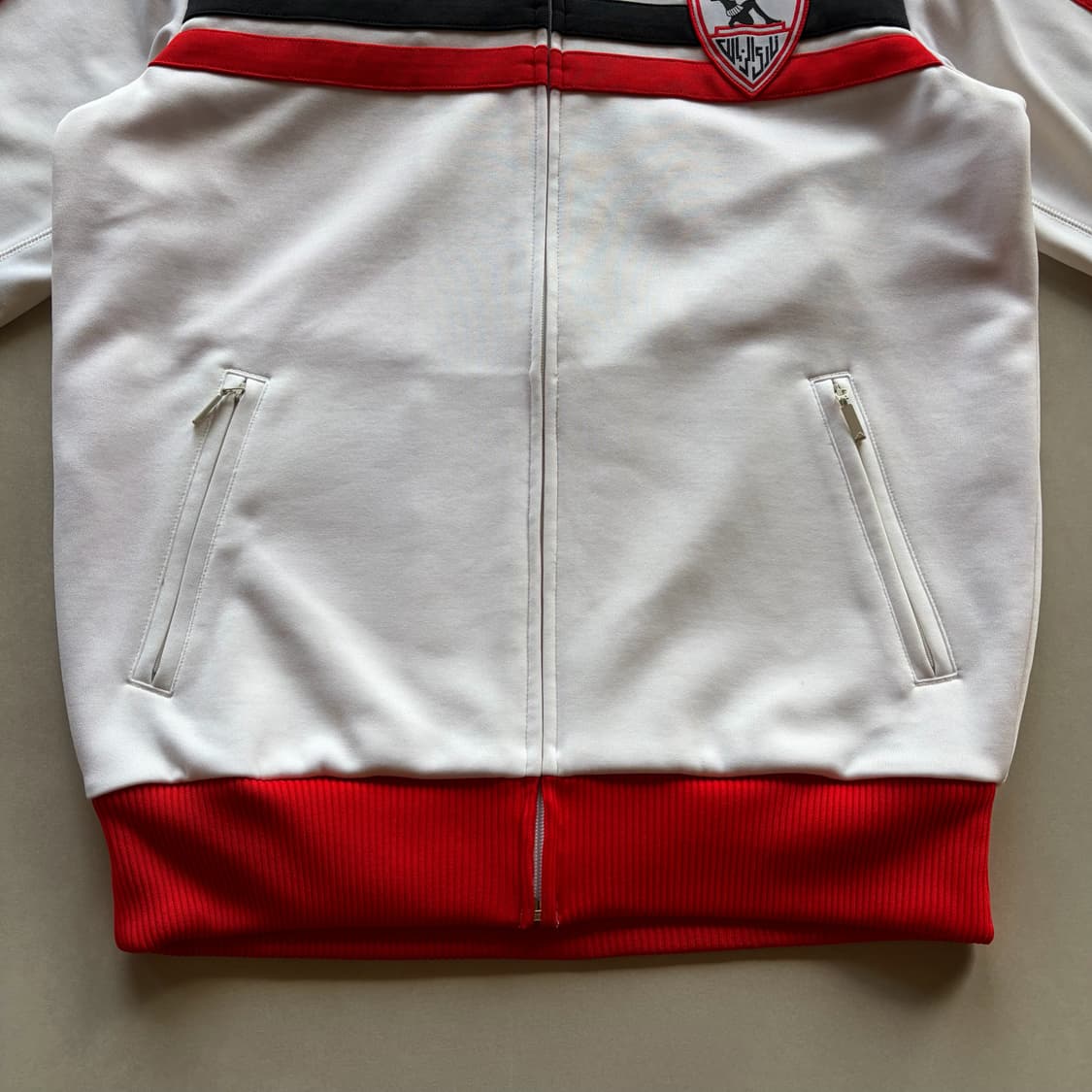 [L]아디다스 이집트 자말렉 화이트 트랙탑 져지 상품이미지6