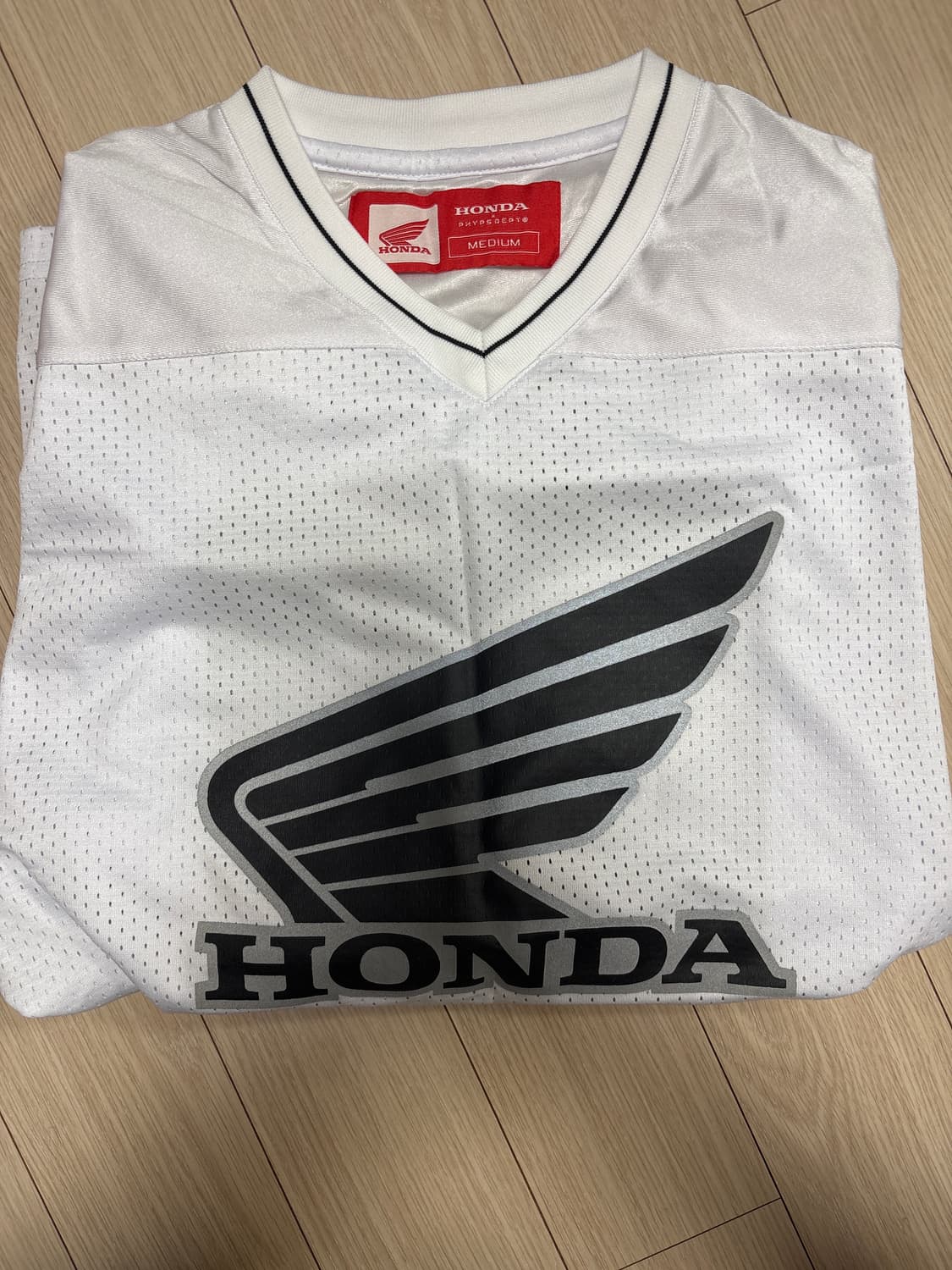 혼다 반팔 혼다 모터사이클 반팔티셔츠 화이트 상품이미지1
