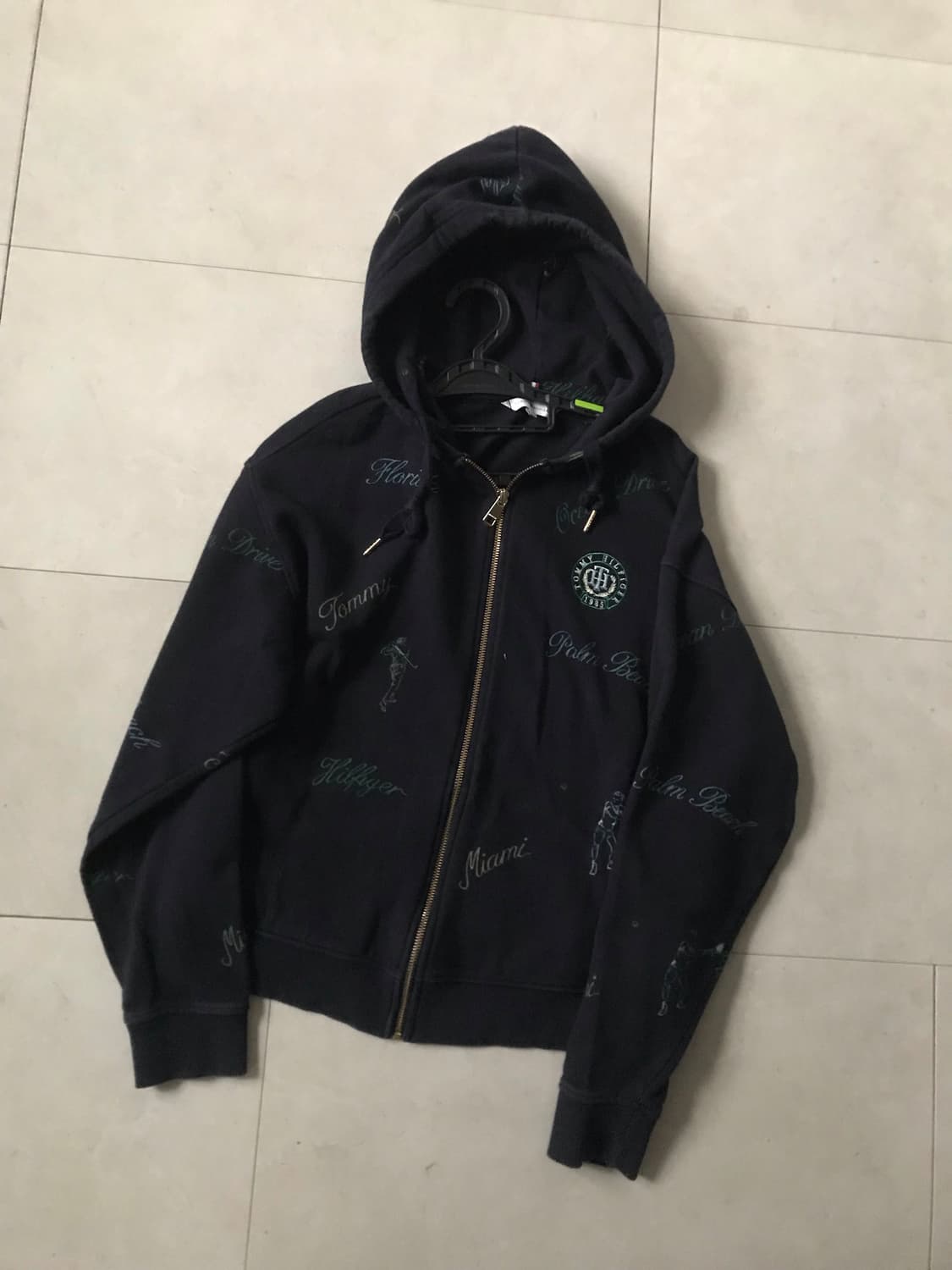 타미힐피거 패치디테일 후드집업 상품이미지8