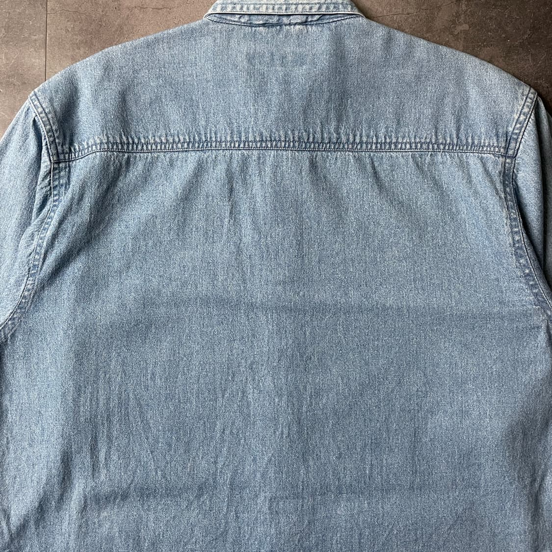 WOODBRIDGE 빈티지 코튼 데님 셔츠 A00631 상품이미지8