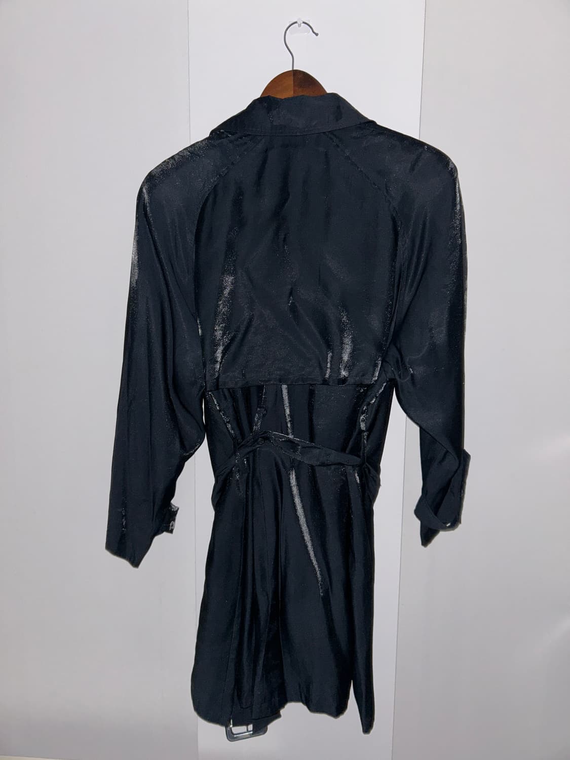 Satin Trench Coat / 빈티지 트렌치 코트 상품이미지6