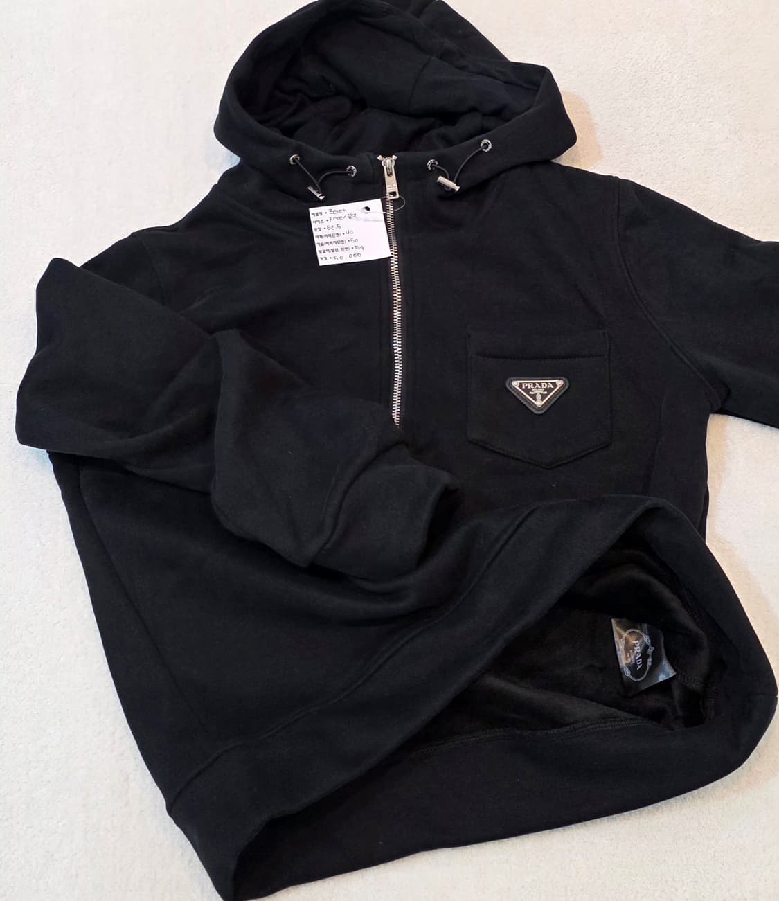 명품 로고 빈티지 크롭 아노락 상품이미지3