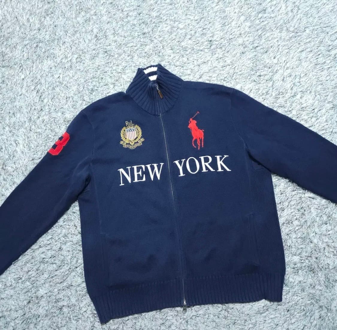 폴로 치프키프 빅포니 뉴욕 투웨이집업 L 상품이미지2