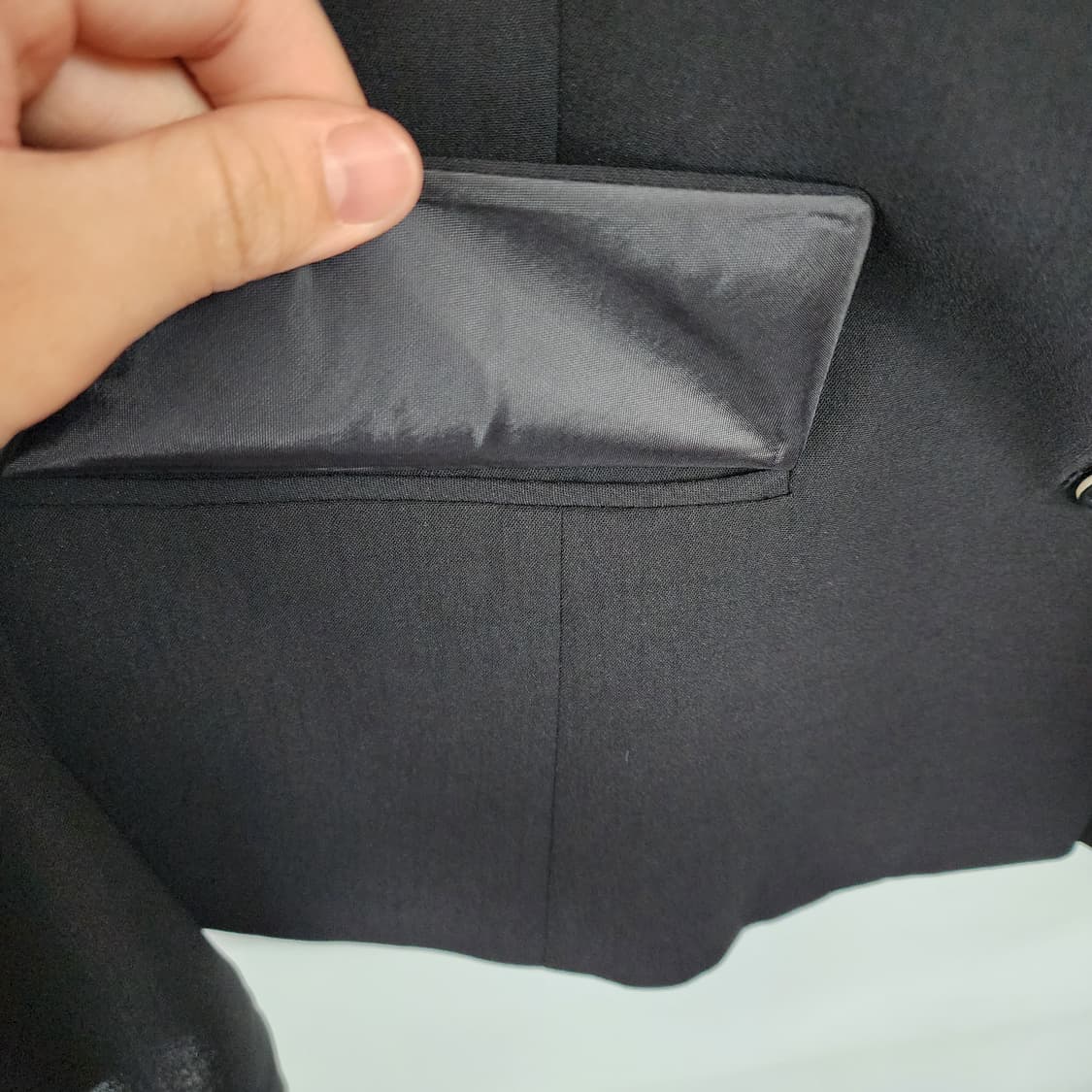 제이슨우 블랙 크롭 자켓 상품이미지4