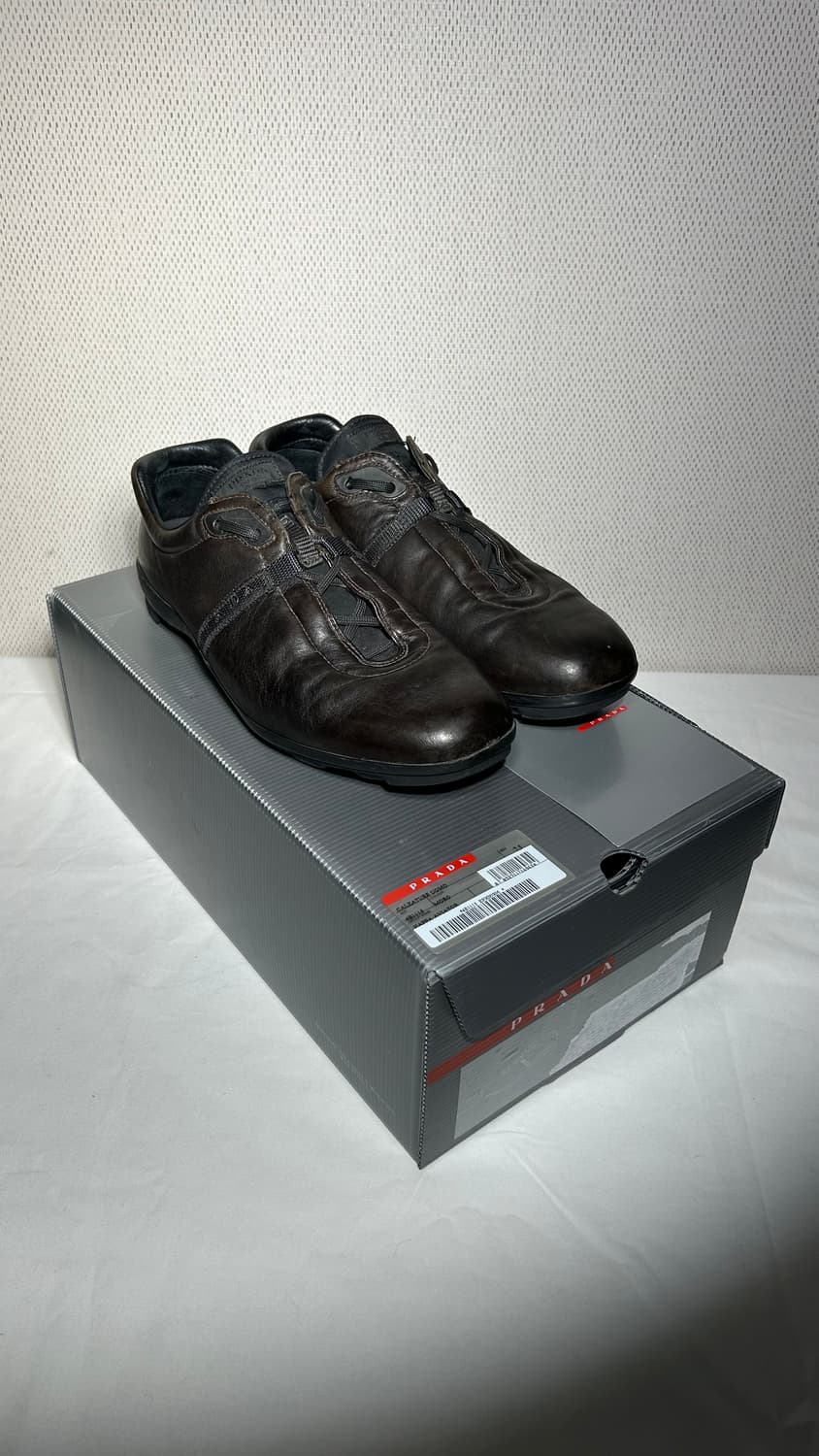 프라다 스포츠 브라운 스니커즈 상품이미지10