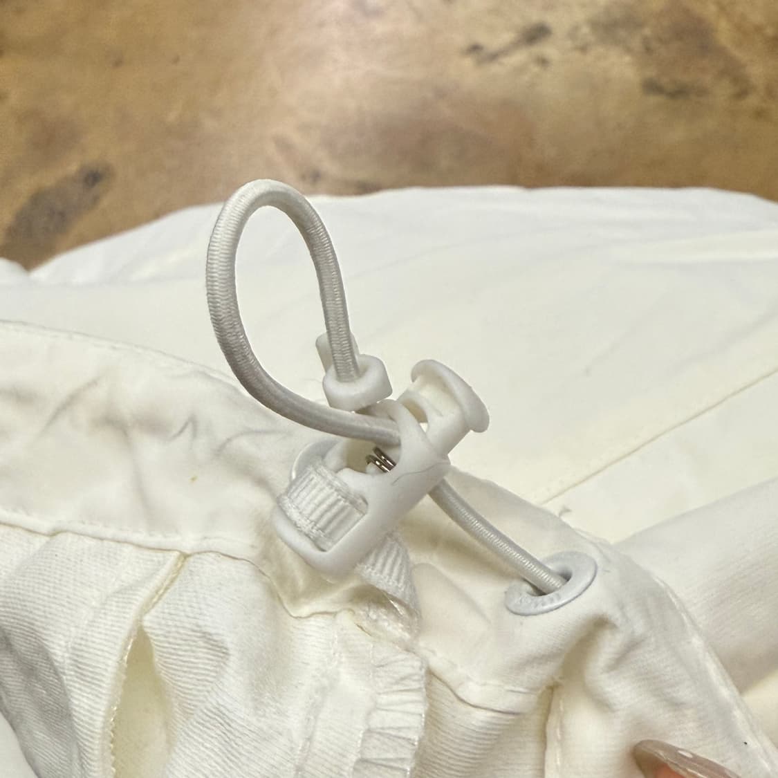 [정품/95] 엄브로 화이트 컬러 블록 하프집업 b18 상품이미지7