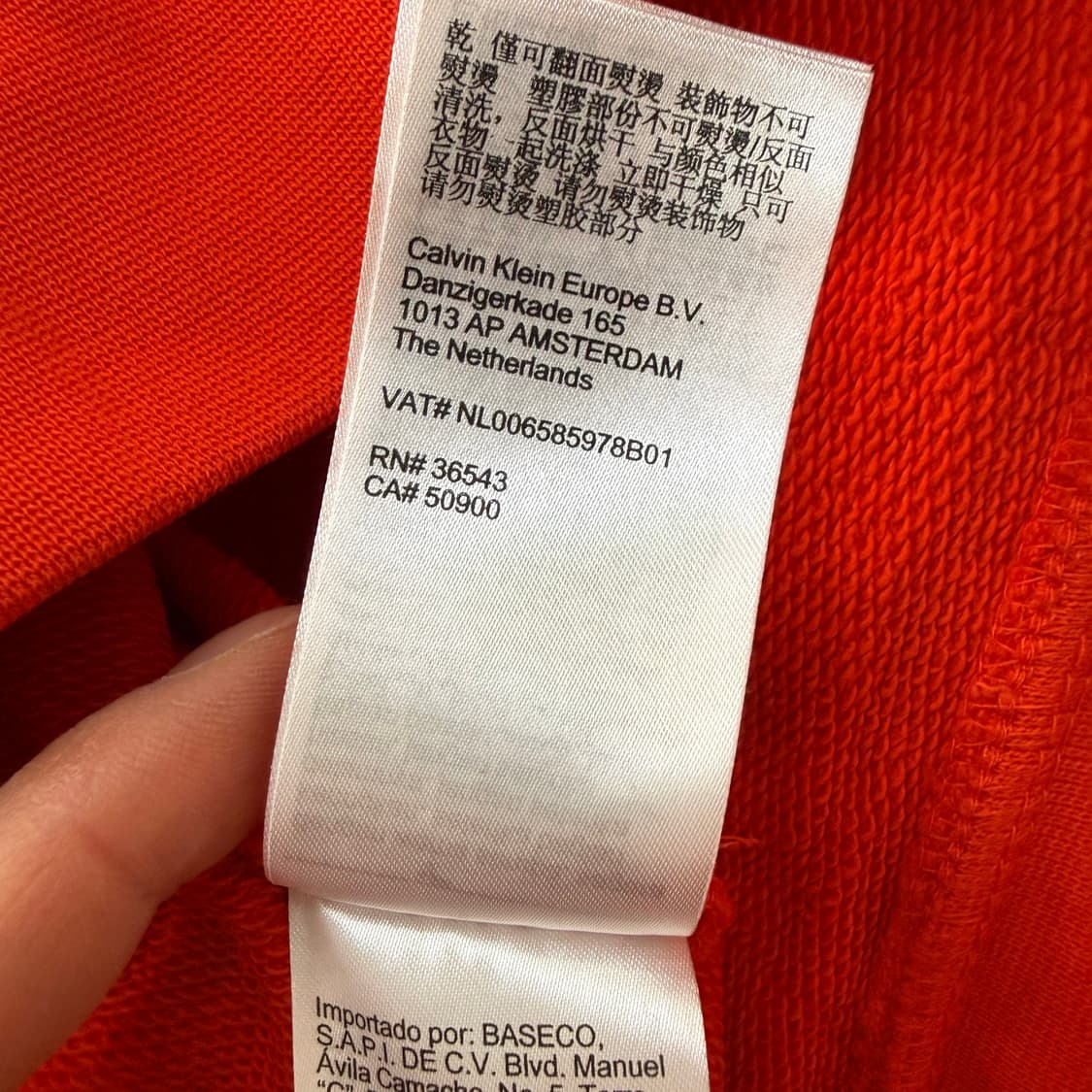 XS 켈빈클라인 여성 후드티 0324T 상품이미지4