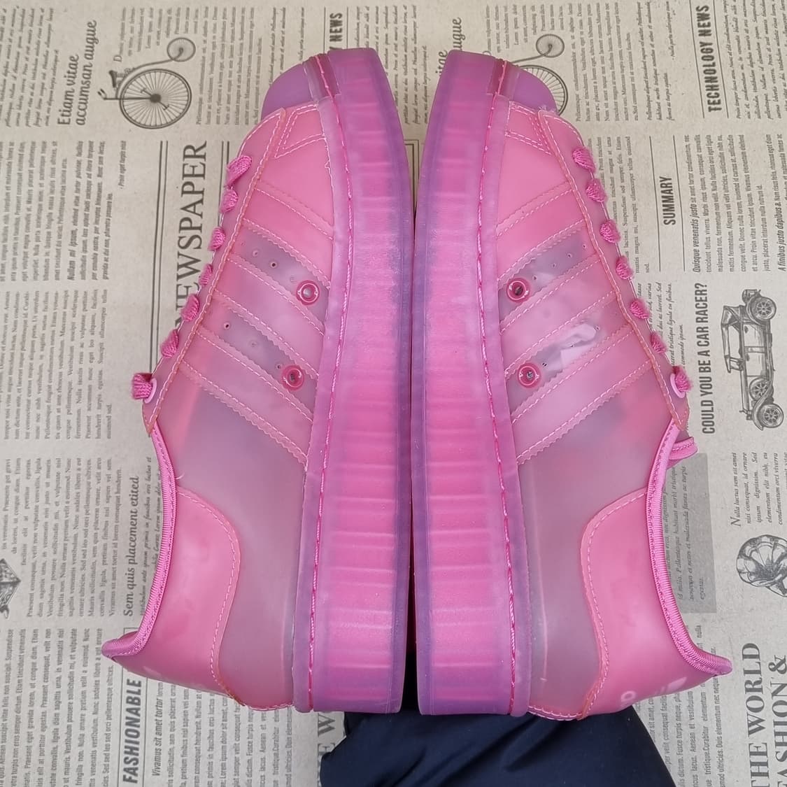 아디다스 슈퍼스타 젤리W 스니커즈245 상품이미지5