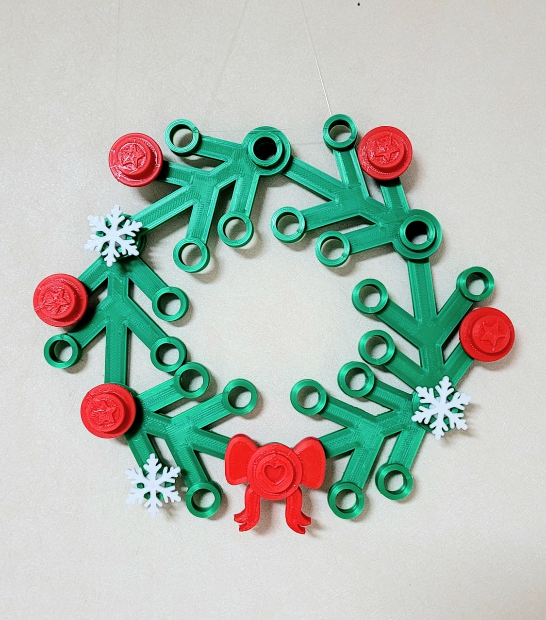 토이 블록 크리스마스 리스 상품이미지2