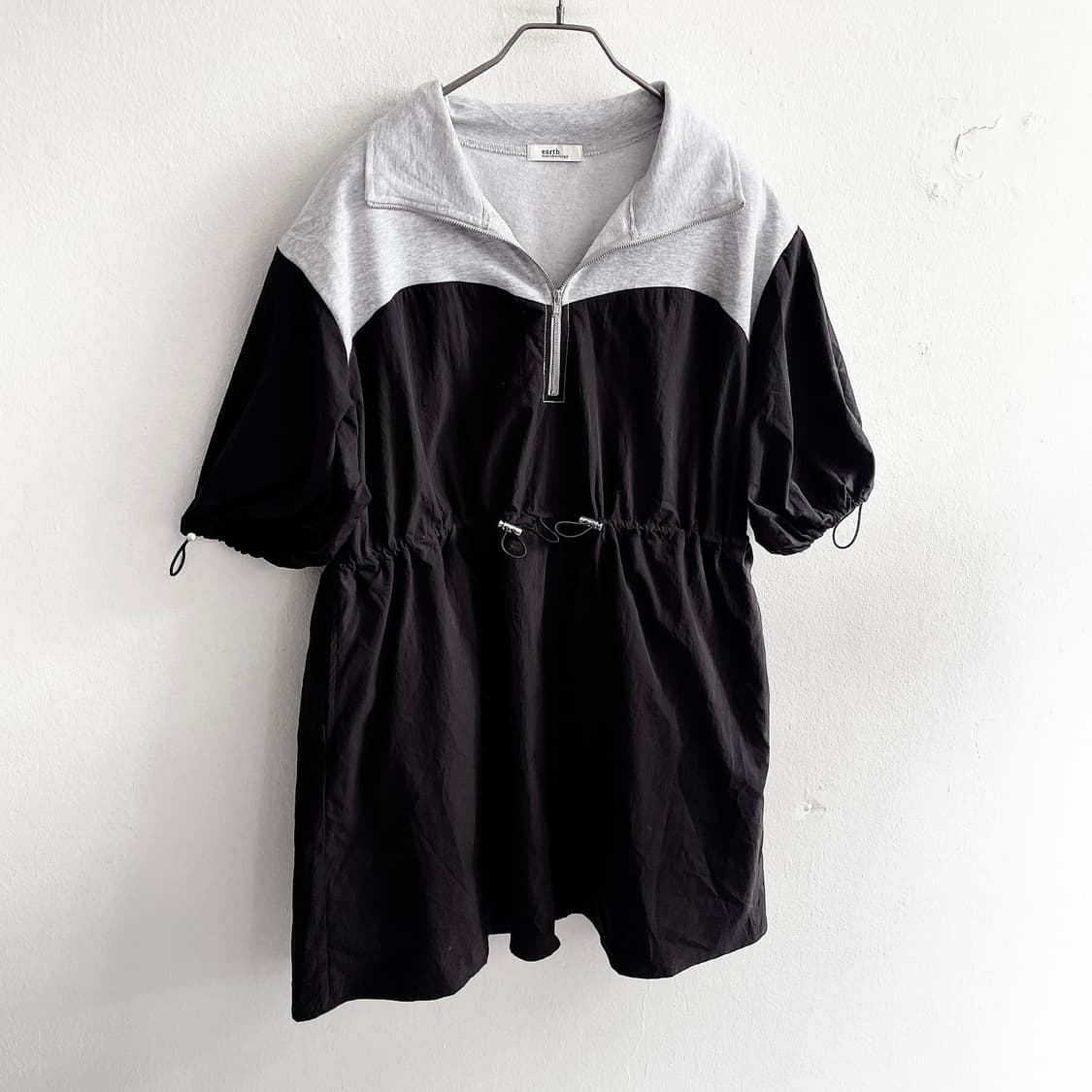 어스뮤직앤이콜로지 하프집 미니원피스 상품이미지5