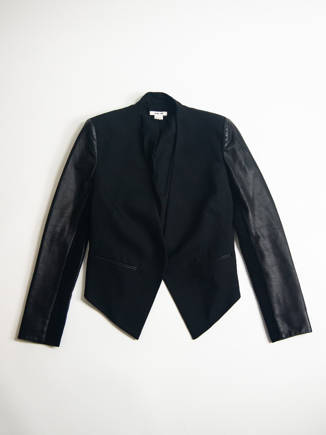 Helmut Lang (헬무트랭) 레더 슬리브 블레이저 상품이미지2