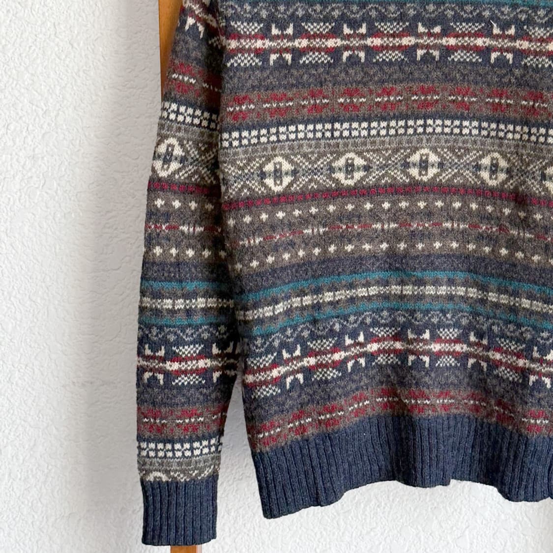 눈송이 브이넥 가디건 상품이미지8