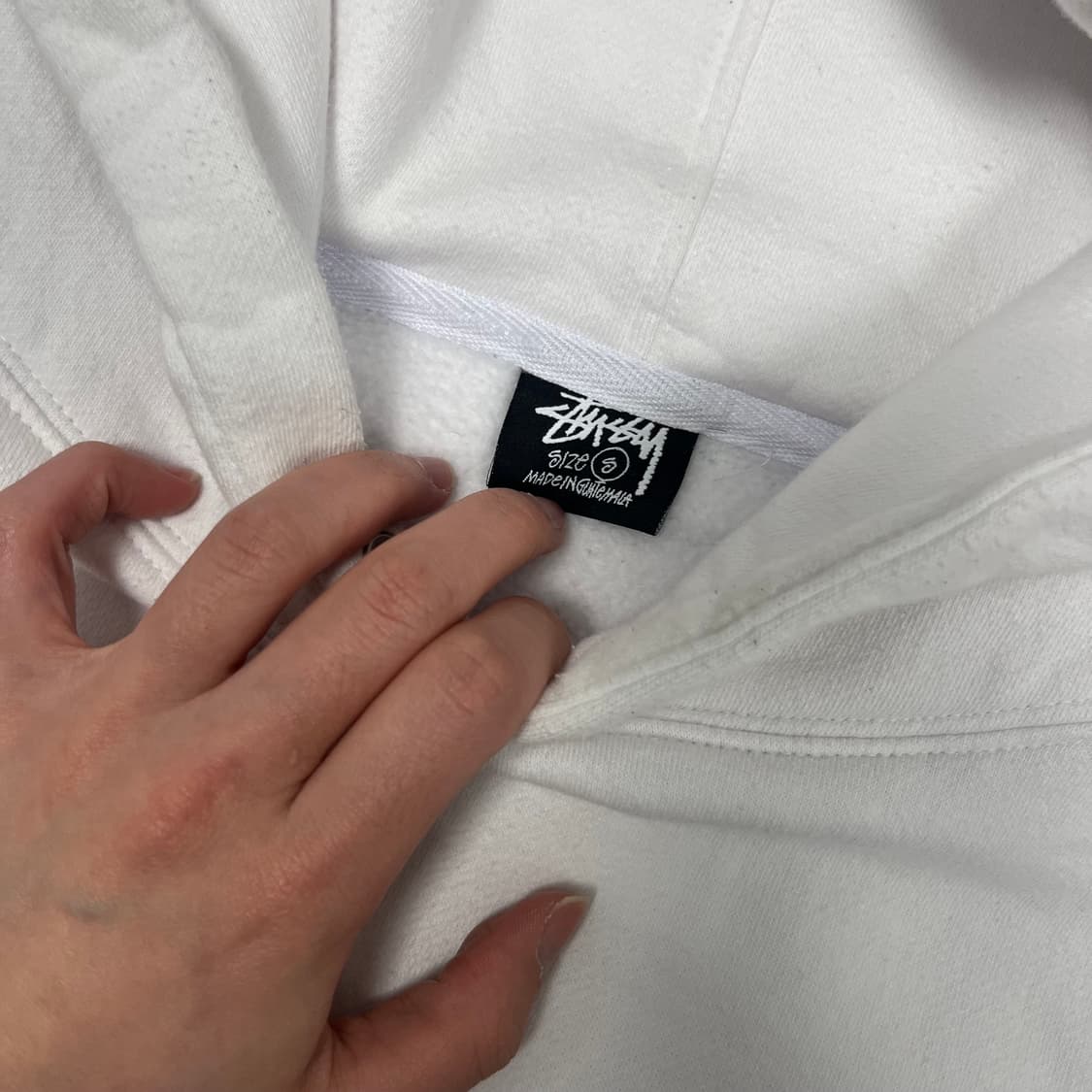 Stussy Stock Logo Hoodie 상품이미지7