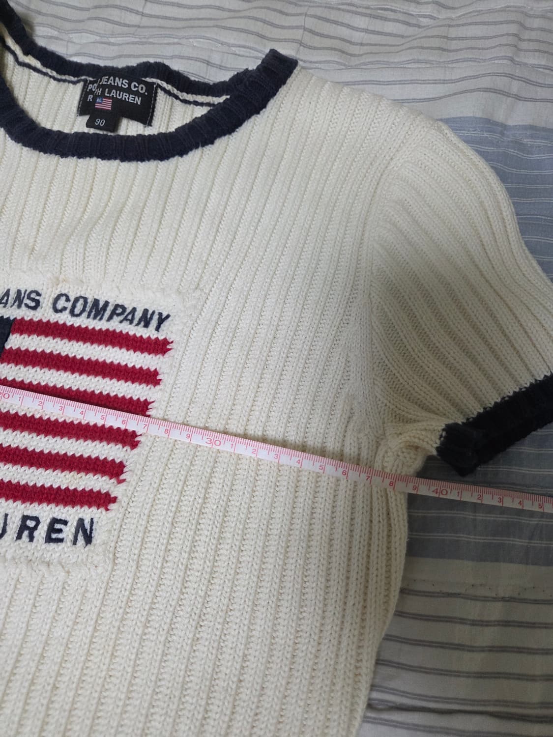 폴로진스 성조기반팔니트 상품이미지4