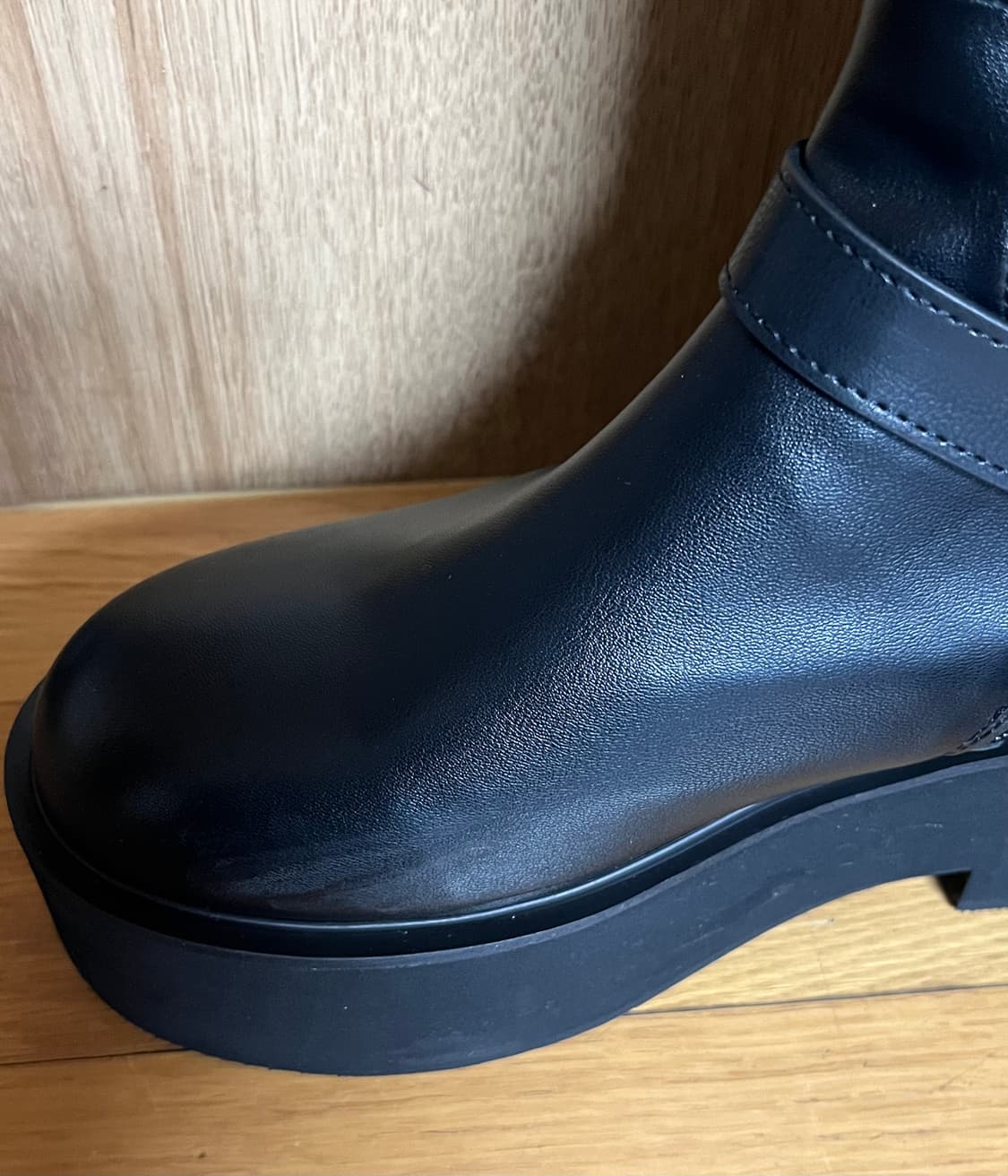 애즈온: 마야 롱 버클 부츠 / 블랙 245 상품이미지3