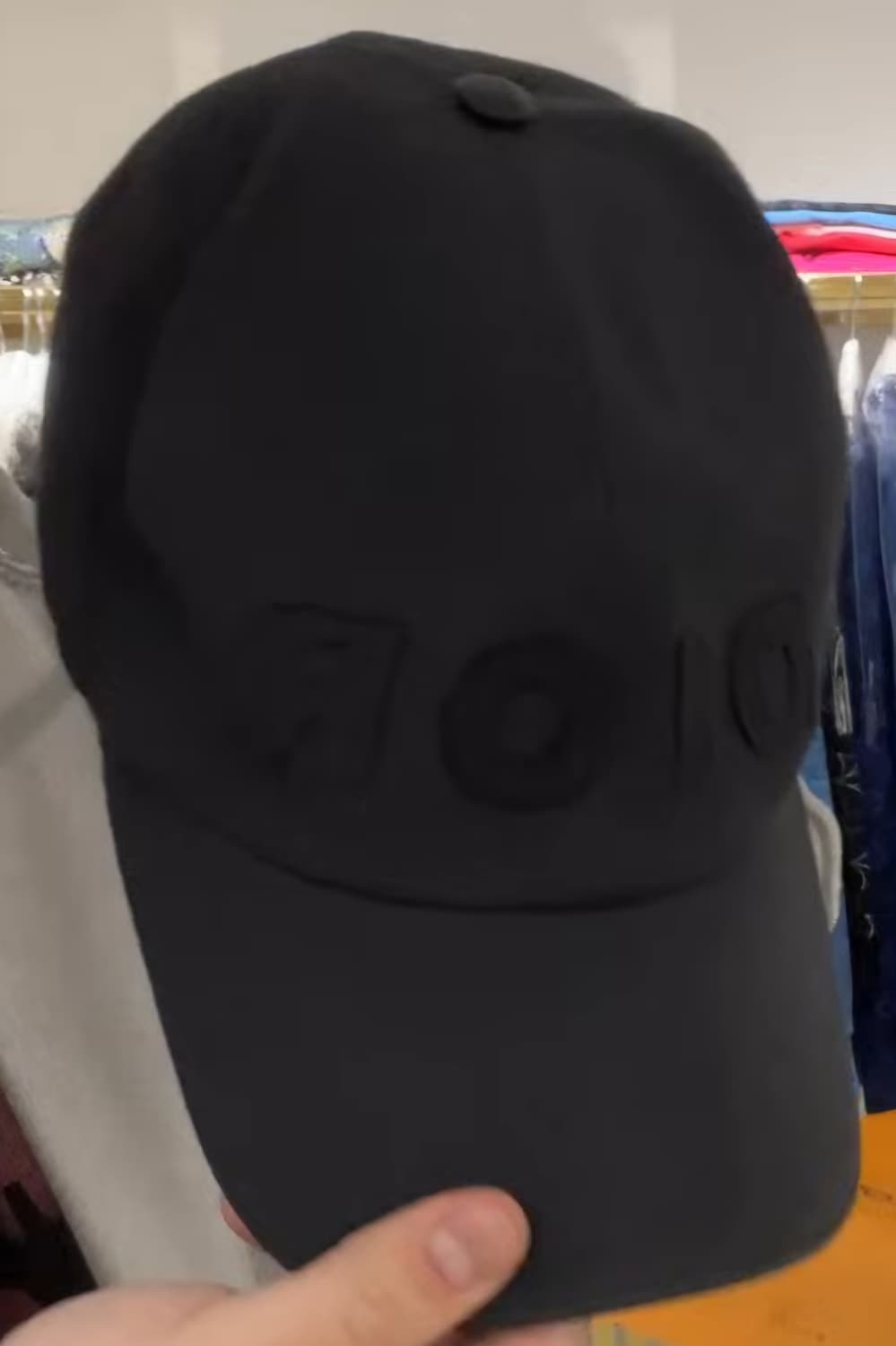 디올 블랙 볼캡 모자 정품 상품이미지2