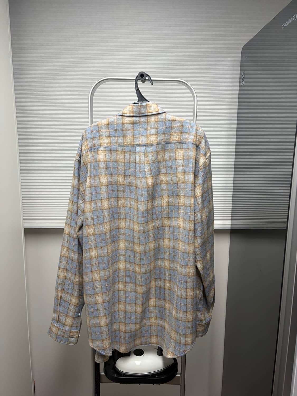 오라리 AURALEE 에어리 울 체크셔츠 5 상품이미지3