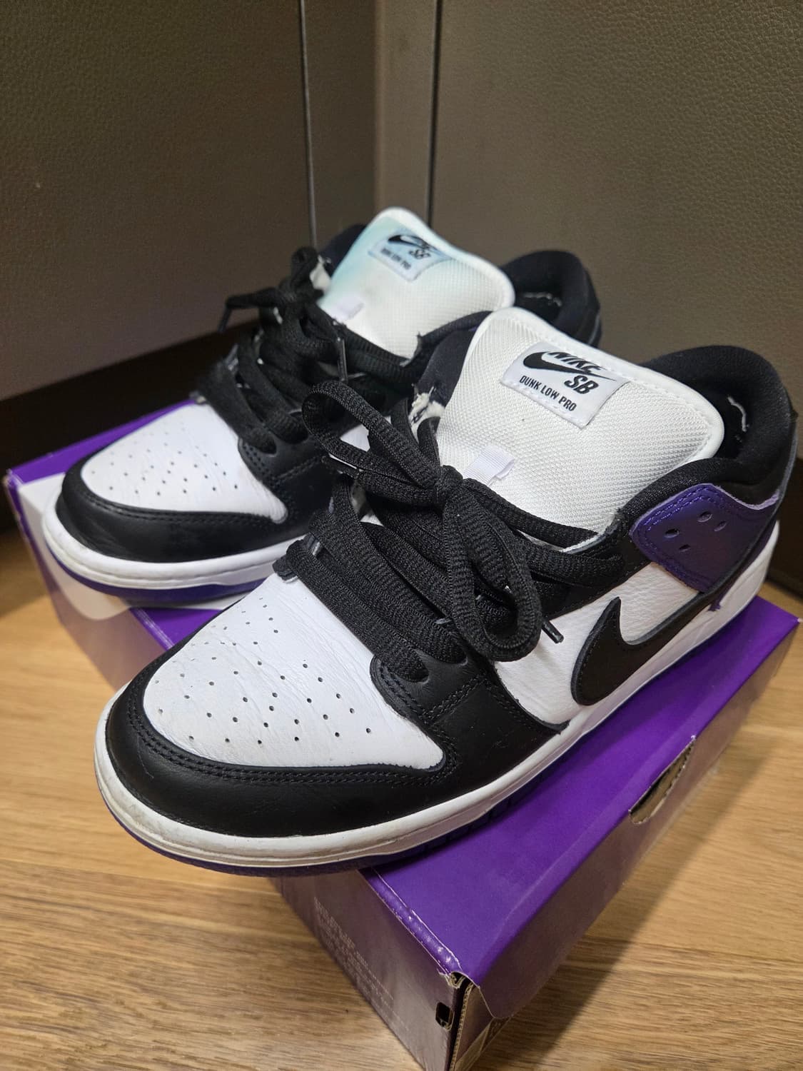 나이키 SB 덩크 로우 '코트 퍼플' (265) 상품이미지1