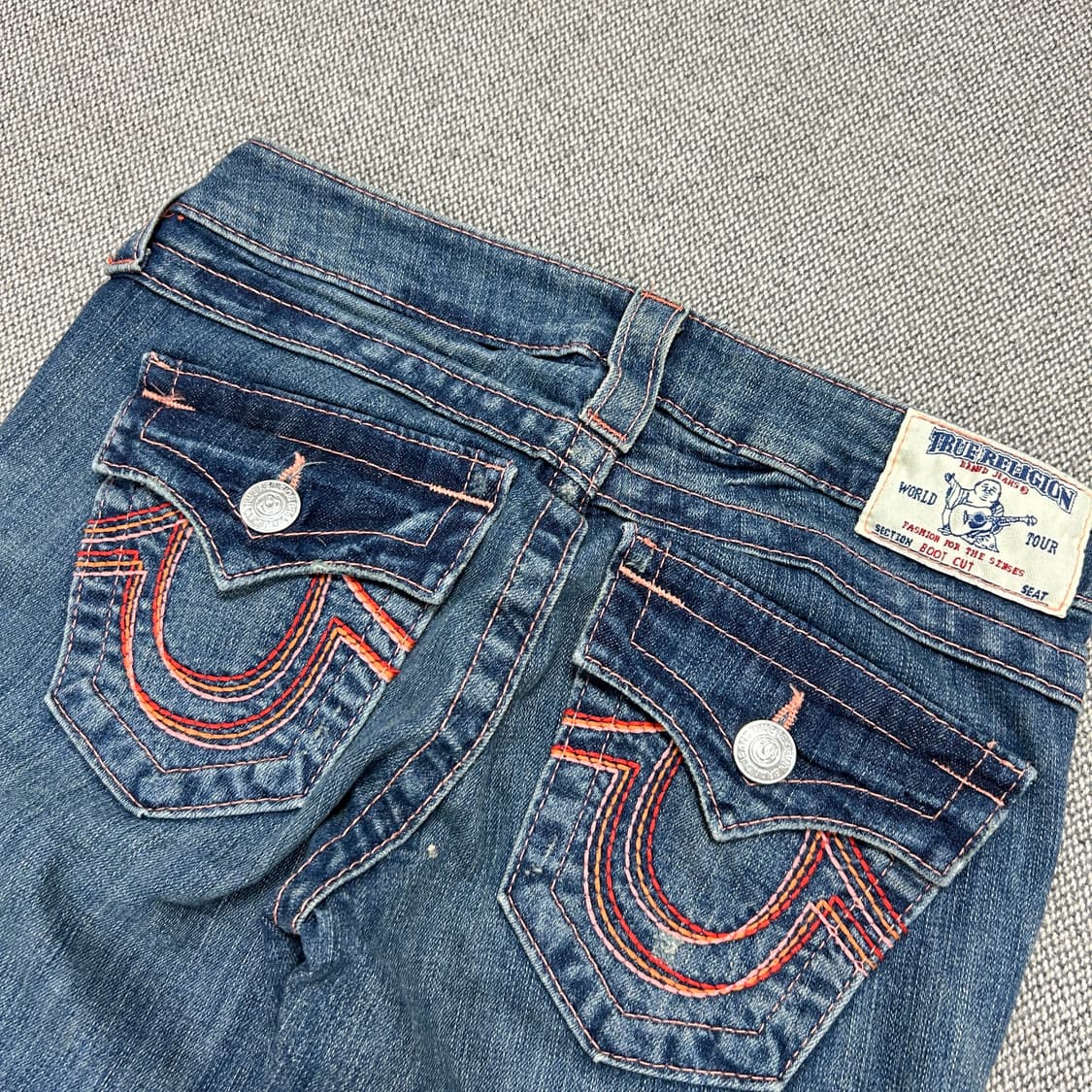 트루릴리전 섹션 부츠컷 데님팬츠(23) 상품이미지4