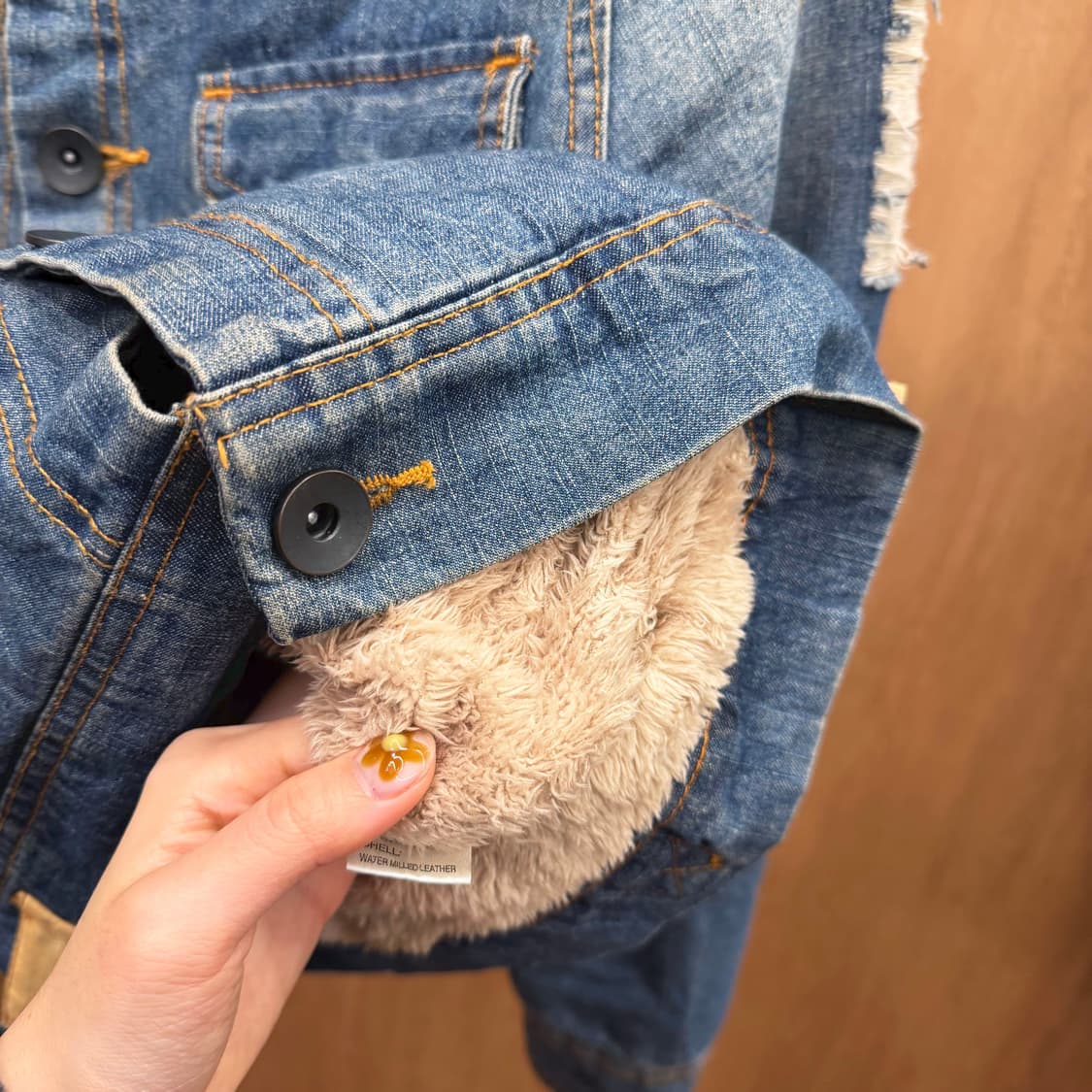 돌체앤가바나 데님 자켓 디스트로이드 포켓 버클 디테일 블루 상품이미지8