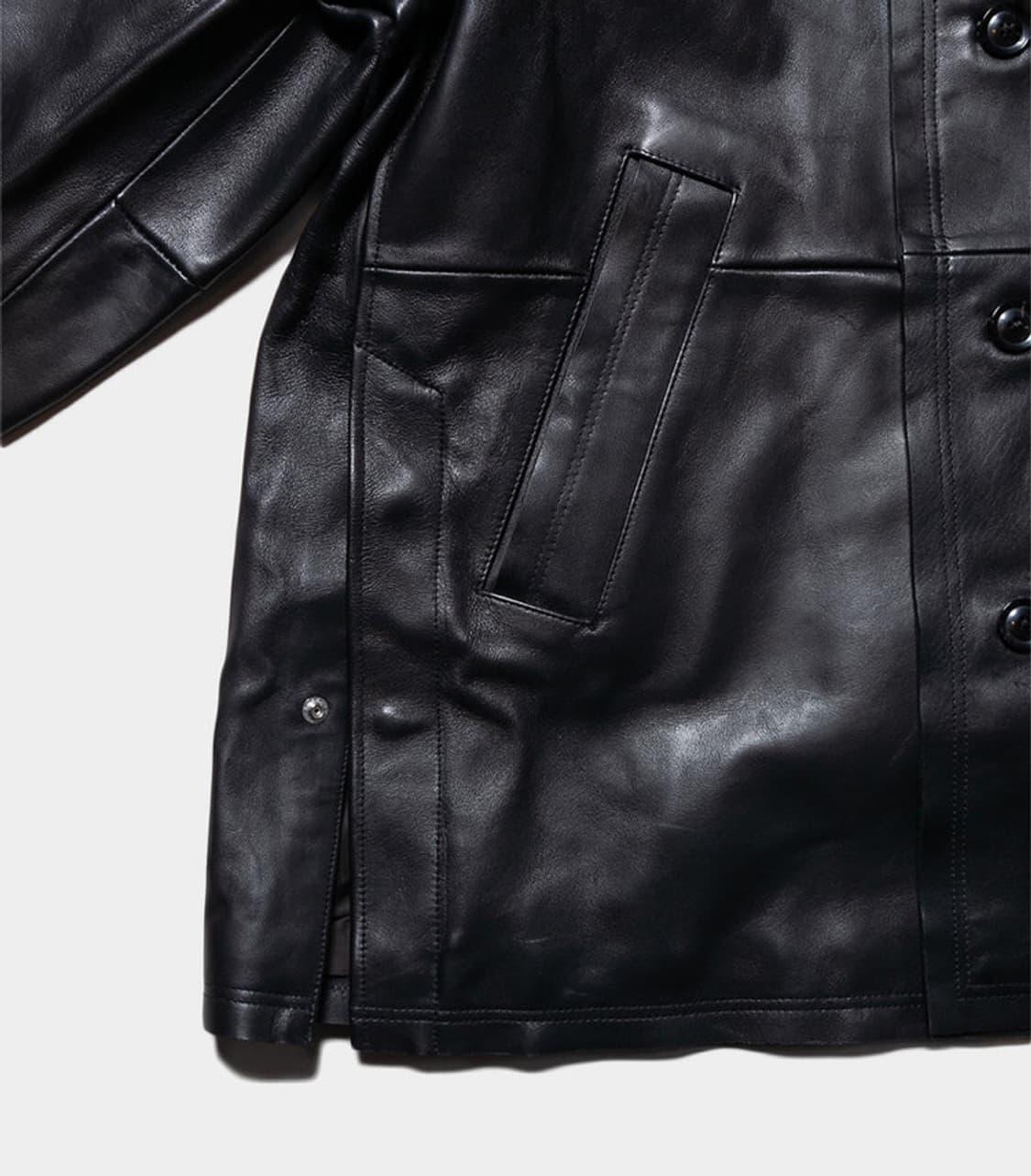 [2] yoke tokyo 요크 컷오프 레더자켓 상품이미지7