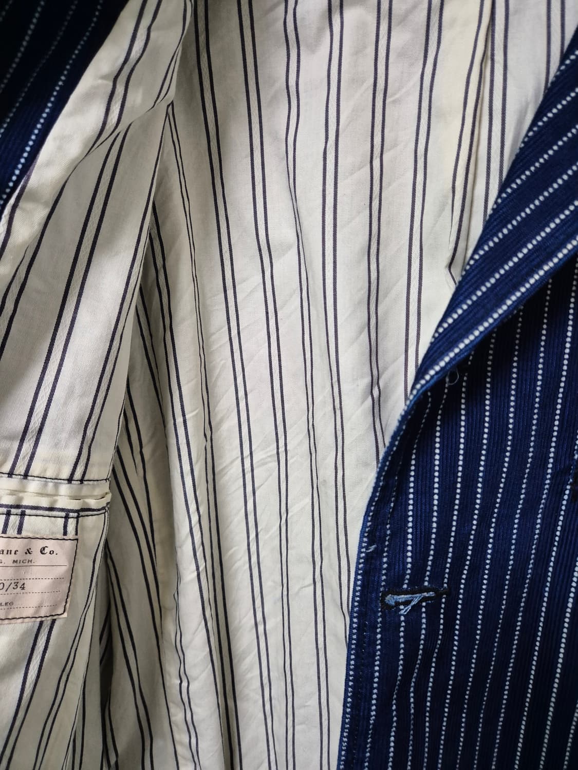 슈가케인(sugar cane) 인디고 자켓 상품이미지3