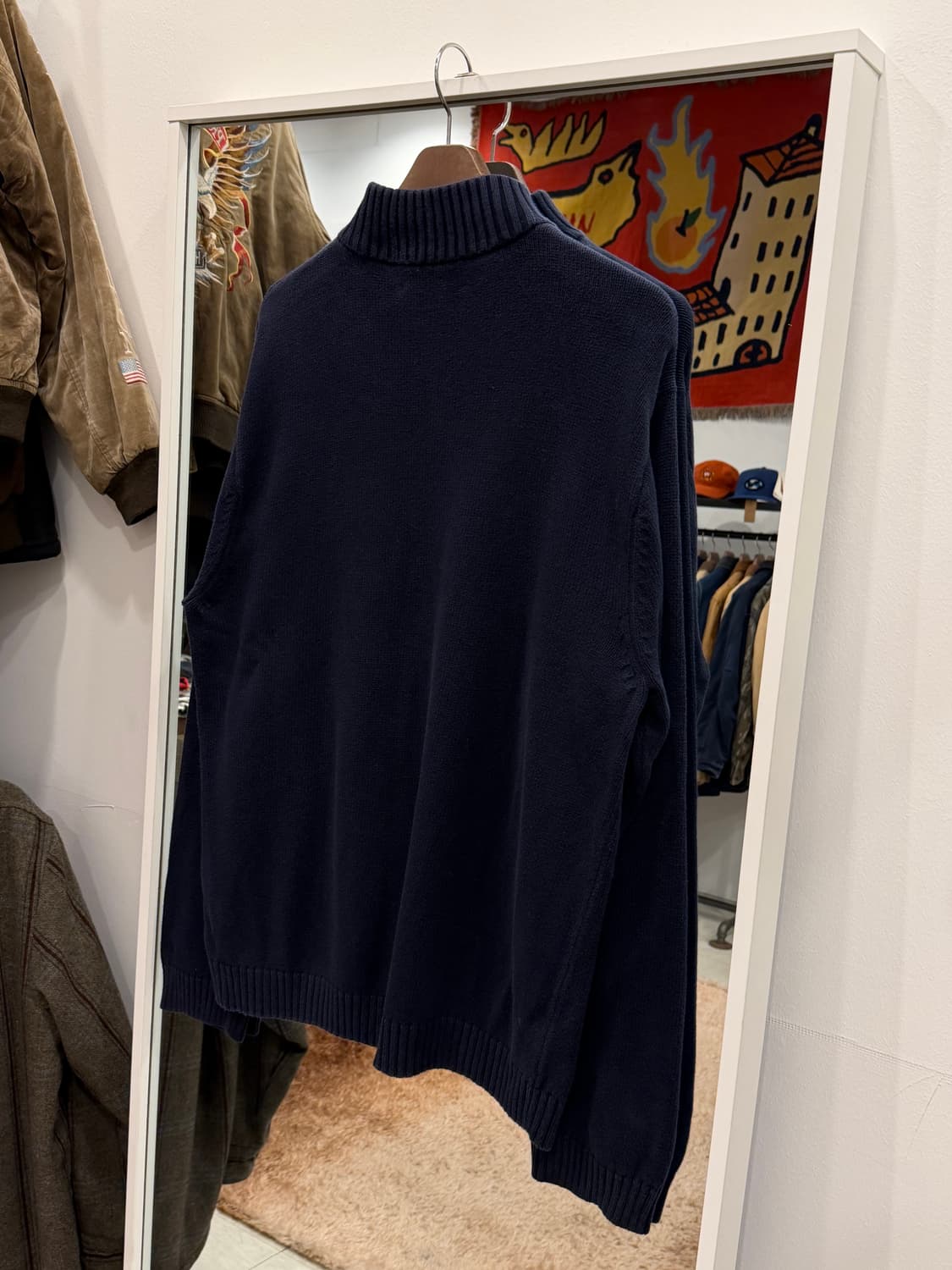 Chaps ralph lauren 챕스 랄프로렌 하프넥 쿼터 집업 니트 상품이미지5