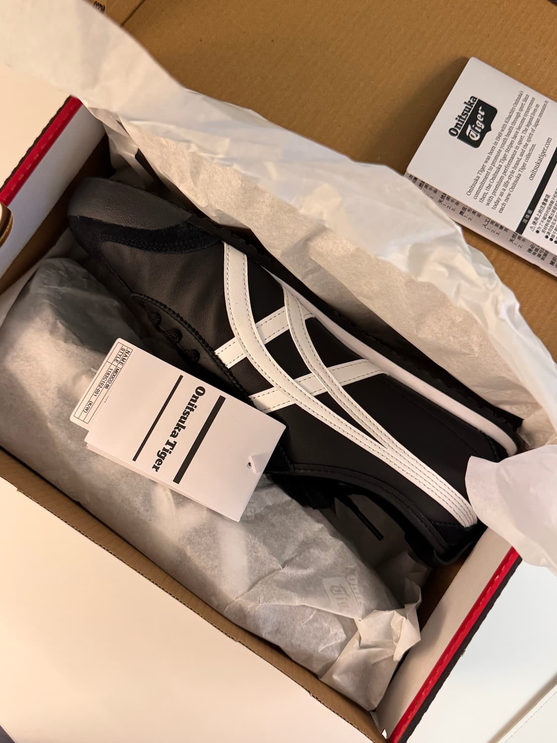 [새상품] 오니츠카타이거 멕시코66 블랙 상품이미지1