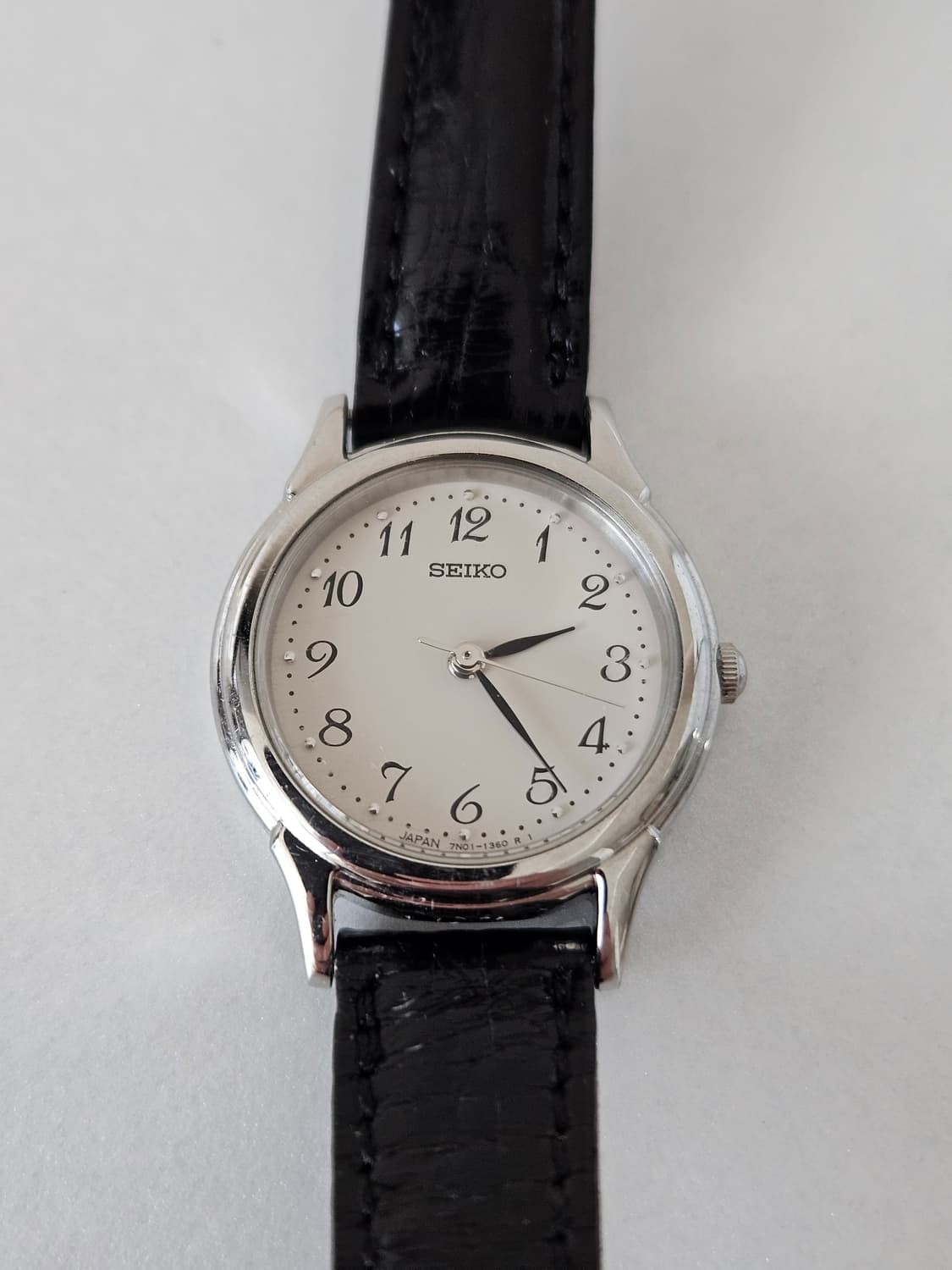 빈티지 세이코 가죽 시계 여성용 상품이미지2