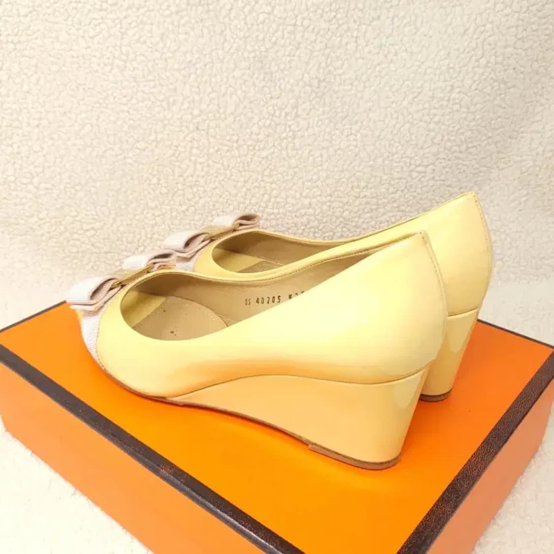 [정품] 페라가모 시시(Sissi) 오픈토 웨지힐 240 상품이미지3