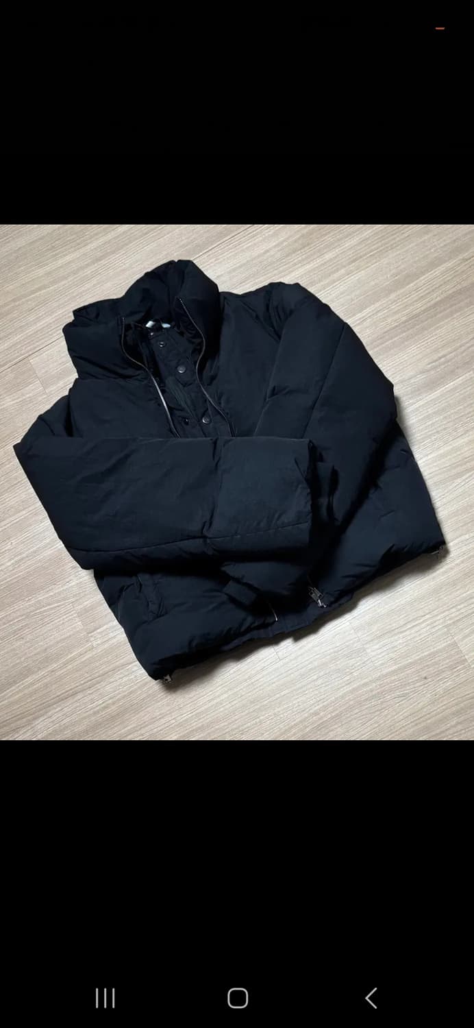 노이어 크롭 레이어드 푸퍼 상품이미지2