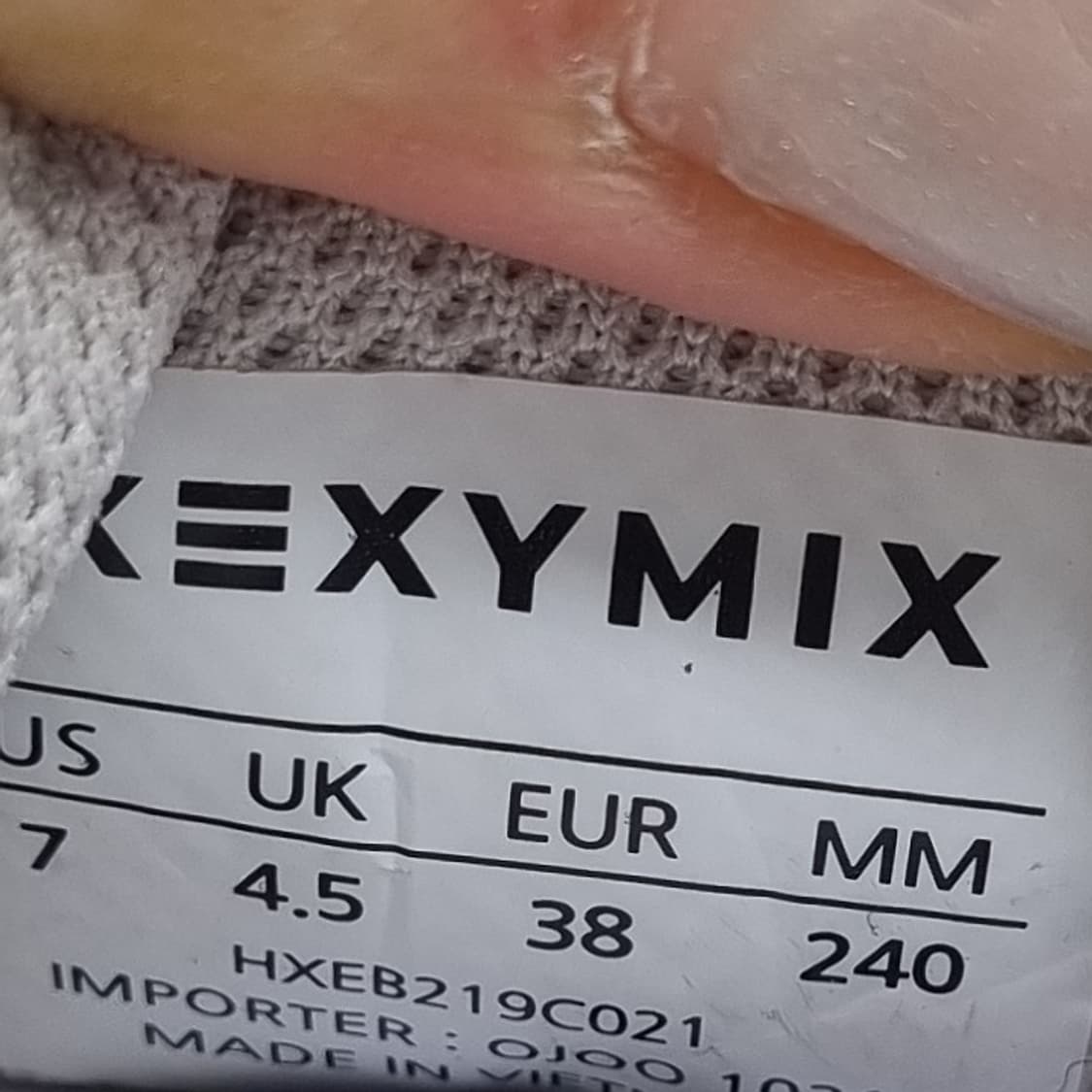 젝시믹스 x 데이라이트 운동화240 상품이미지6