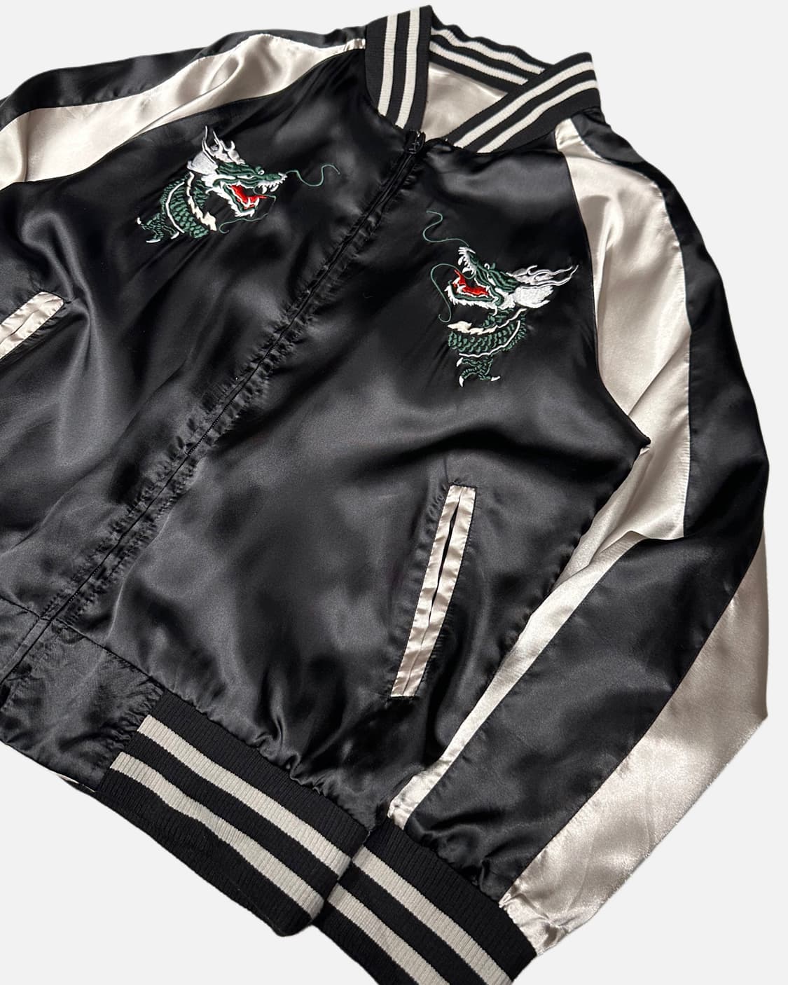 dragon embroidery japan souvenir jacket 상품이미지4