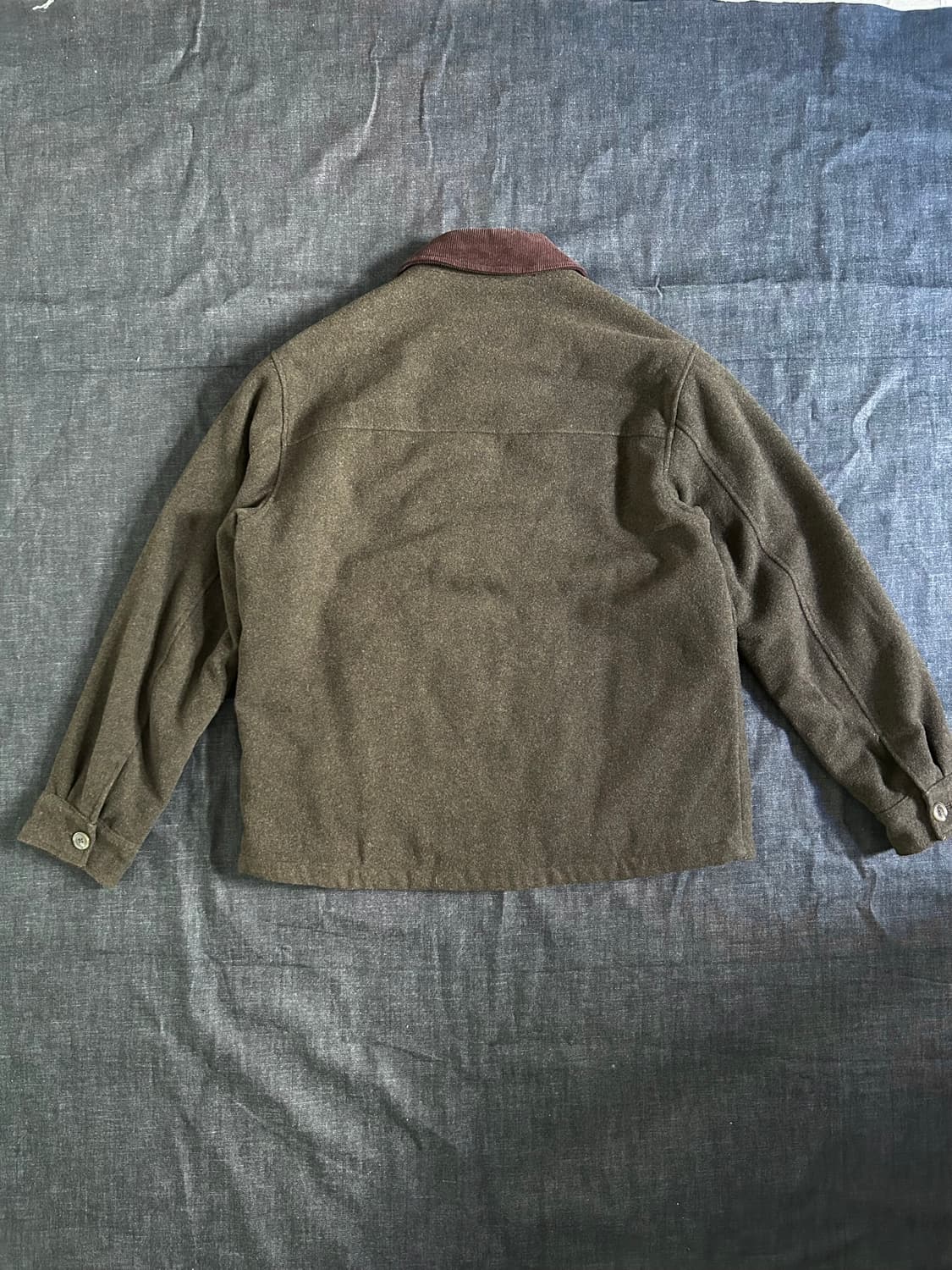 에디바우어 울 블렌드 코듀로이 칼라 헌팅자켓 상품이미지9