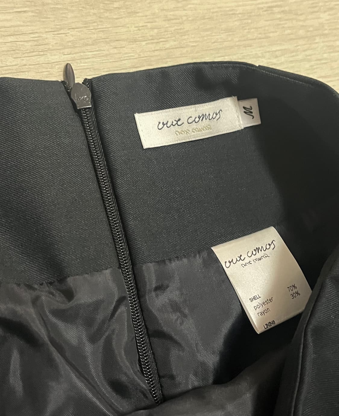 아워코모스 플리츠스커트 909 pleats slit skirt 상품이미지4