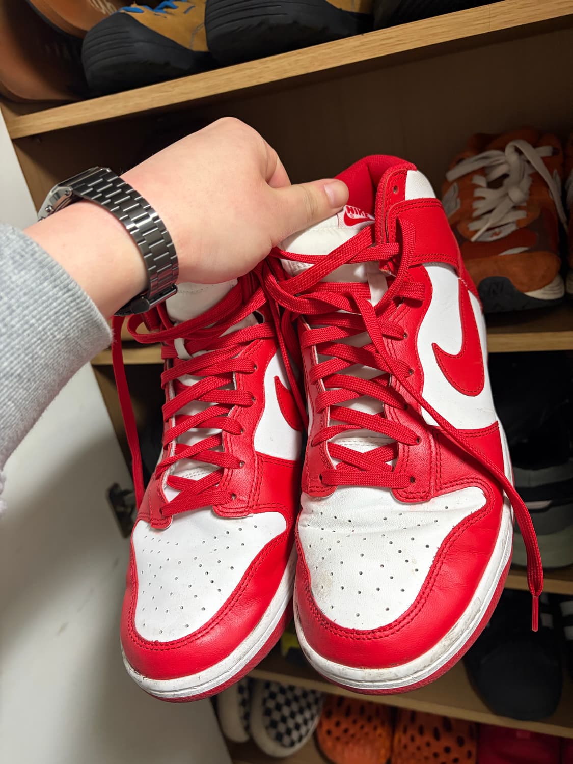 나이키 덩크 하이 레드 280 상품이미지2