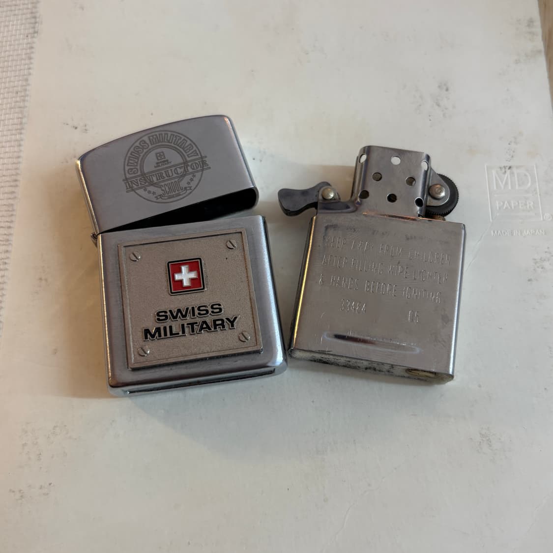 Swiss military zippo lighter 상품이미지2