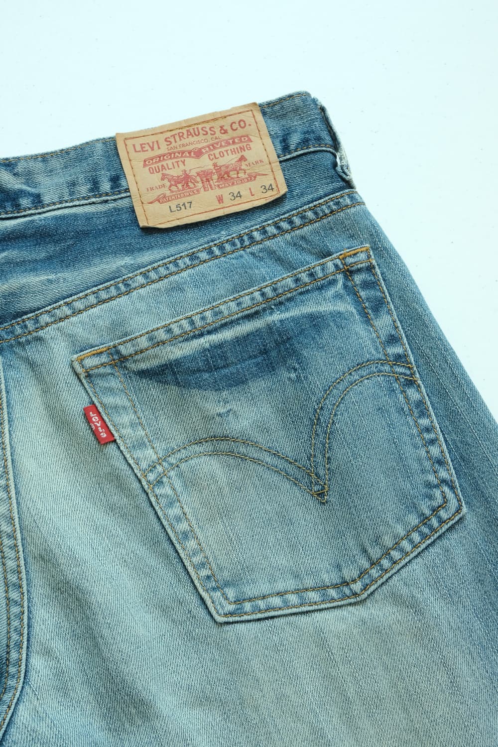 32 리바이스 L517 부츠컷 청바지 데님 상품이미지5