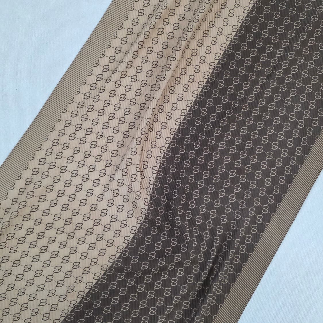 [실측확인] 고급 모노그램 머플러 스카프 1230J 상품이미지4